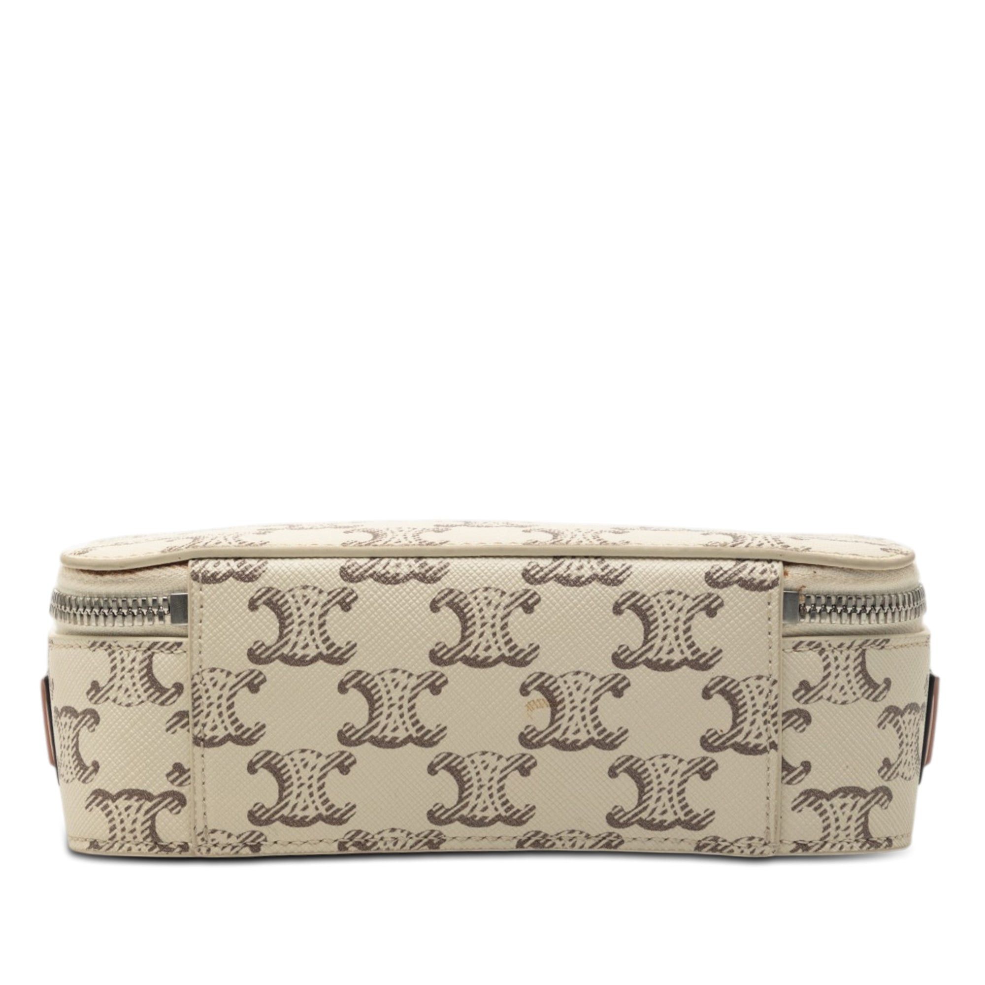 Celine Mini Triomphe Coated Canvas Camera Bag Size ONE SIZE - 3 Thumbnail
