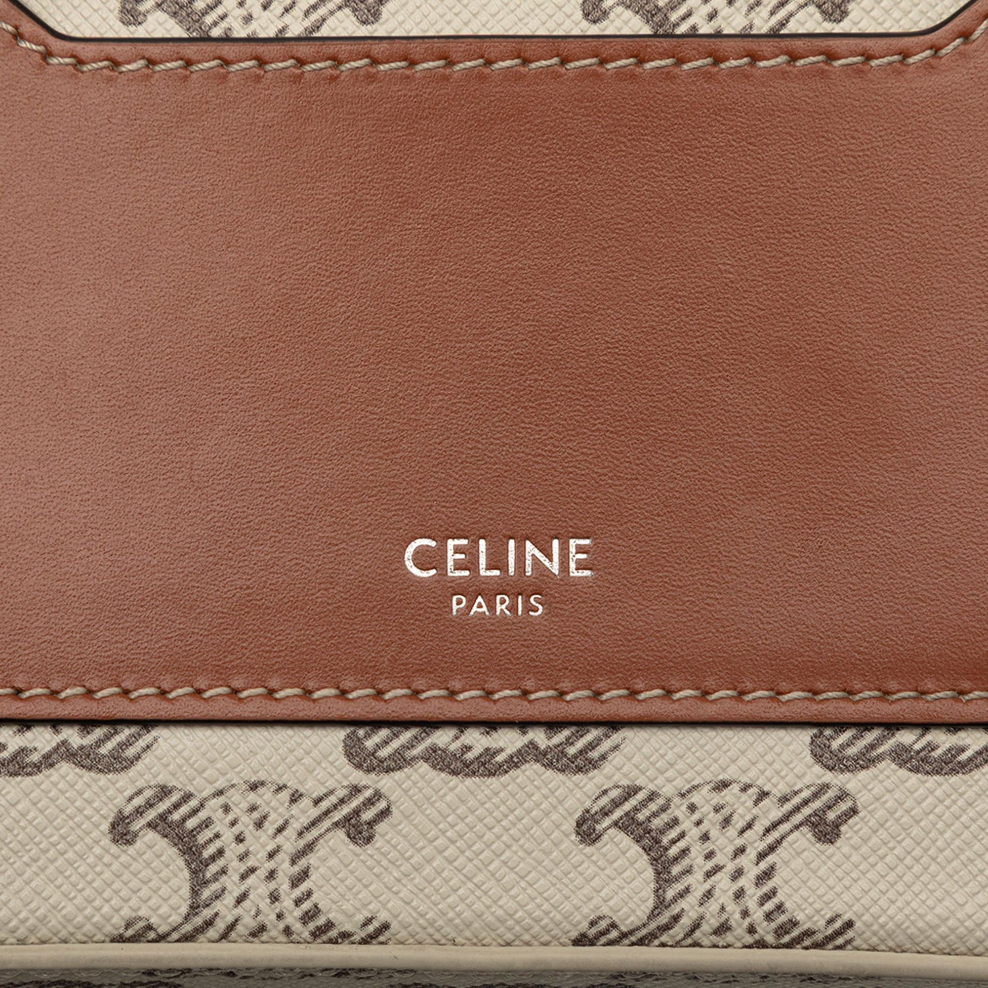 Celine Mini Triomphe Coated Canvas Camera Bag Size ONE SIZE - 6 Thumbnail