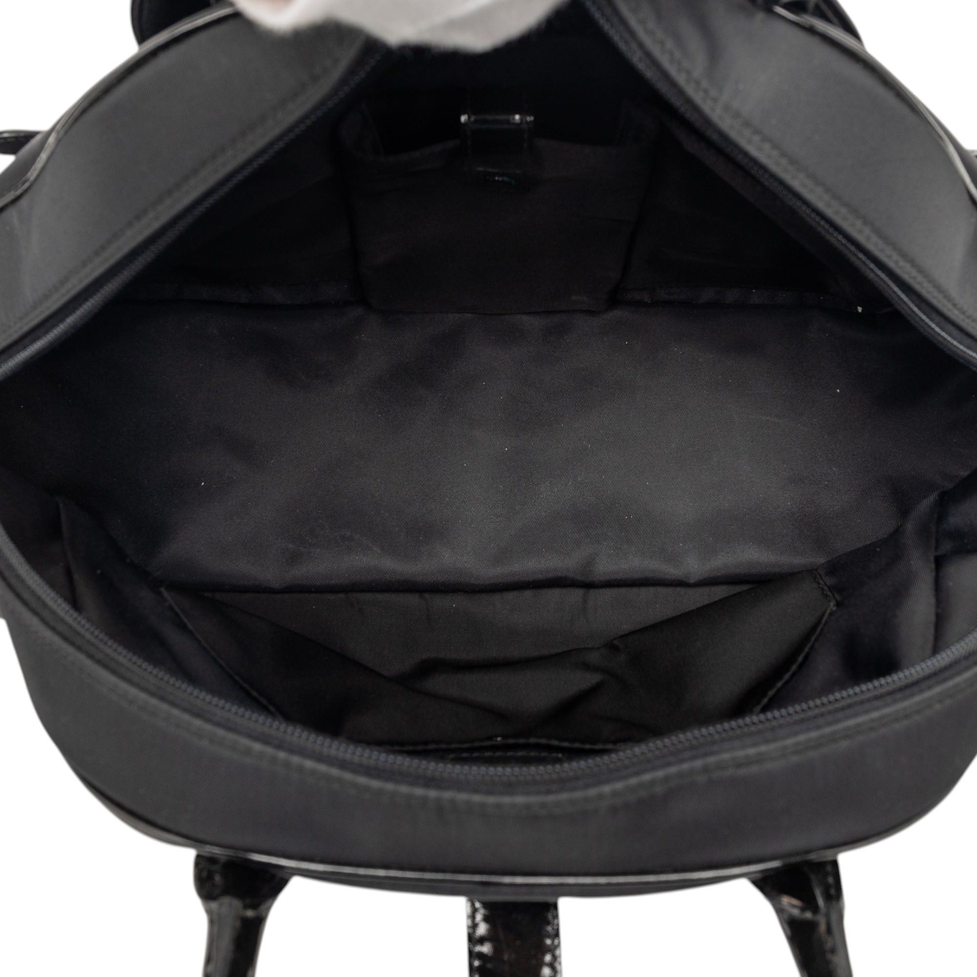 Dior Nylon Double Saddle Bowler Bag Size ONE SIZE - 4 Thumbnail
