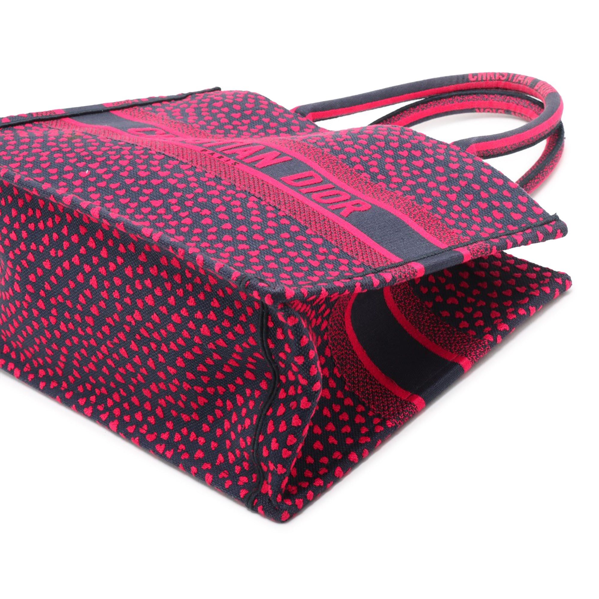 Dior Medium Canvas Pop Hearts I Love Paris Book Tote Size ONE SIZE - 6 Thumbnail