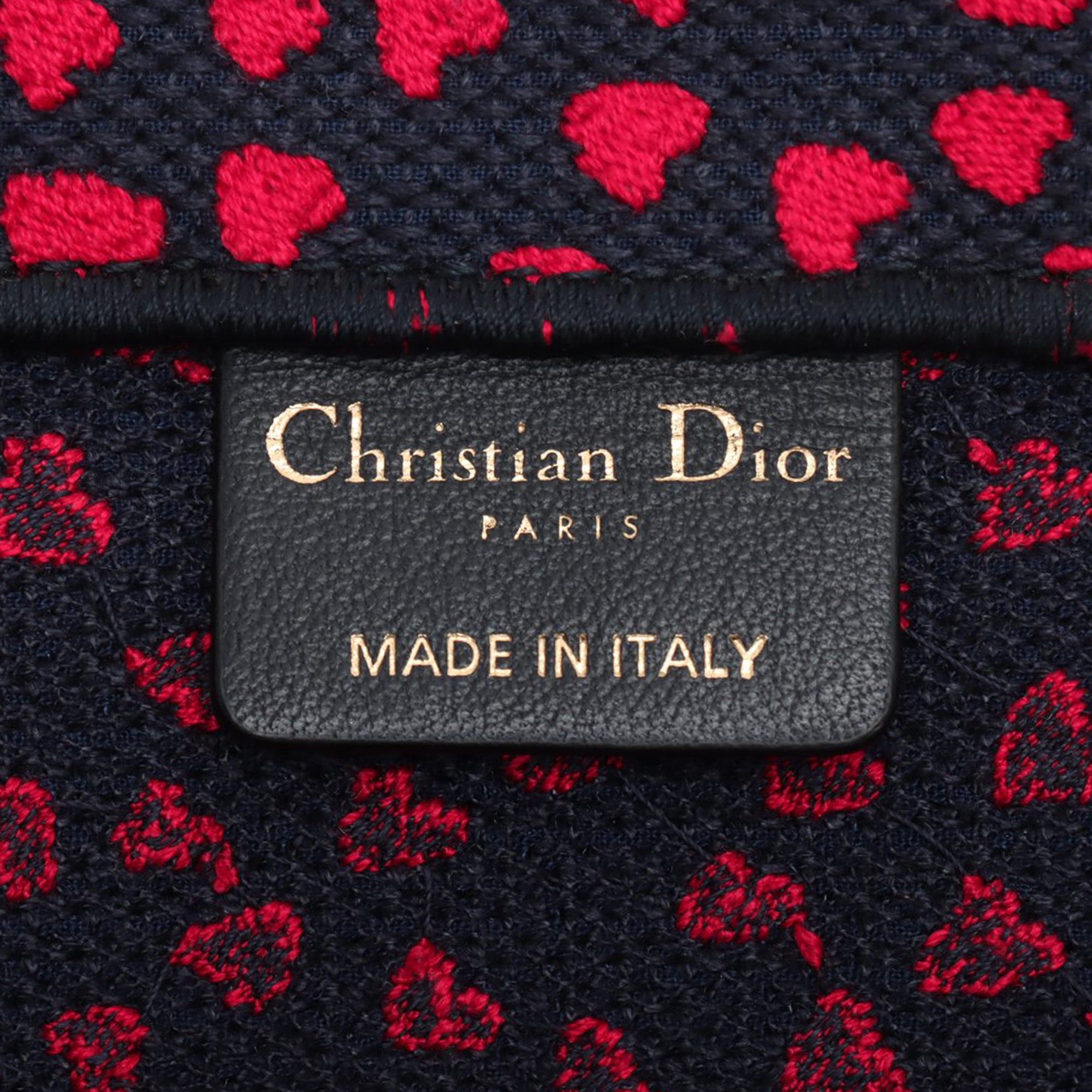 Dior Medium Canvas Pop Hearts I Love Paris Book Tote Size ONE SIZE - 4 Thumbnail