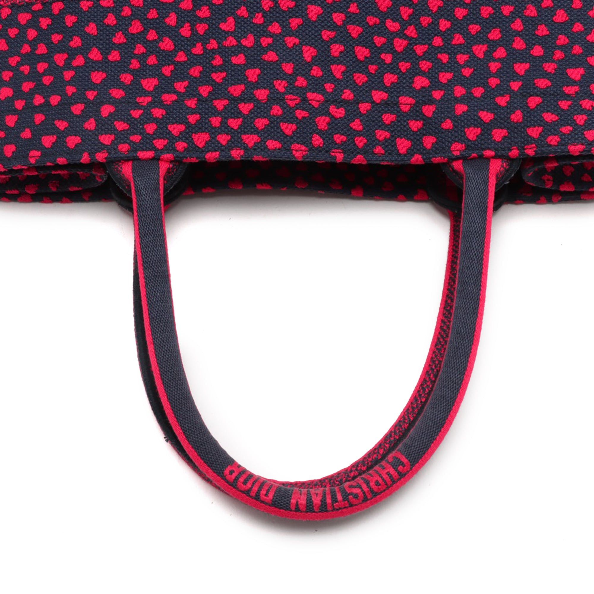 Dior Medium Canvas Pop Hearts I Love Paris Book Tote Size ONE SIZE - 7 Thumbnail