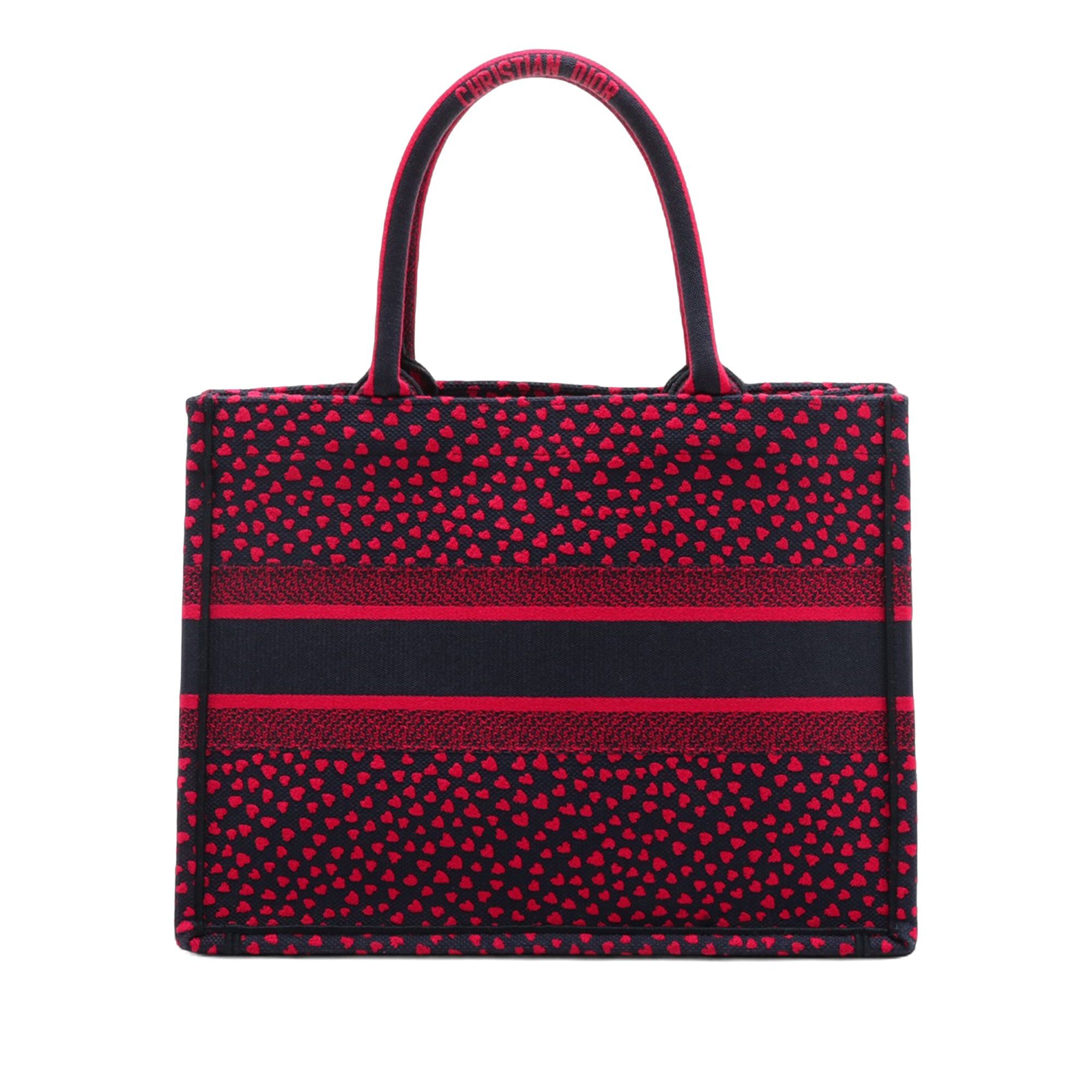 Dior Medium Canvas Pop Hearts I Love Paris Book Tote Size ONE SIZE - 2 Thumbnail