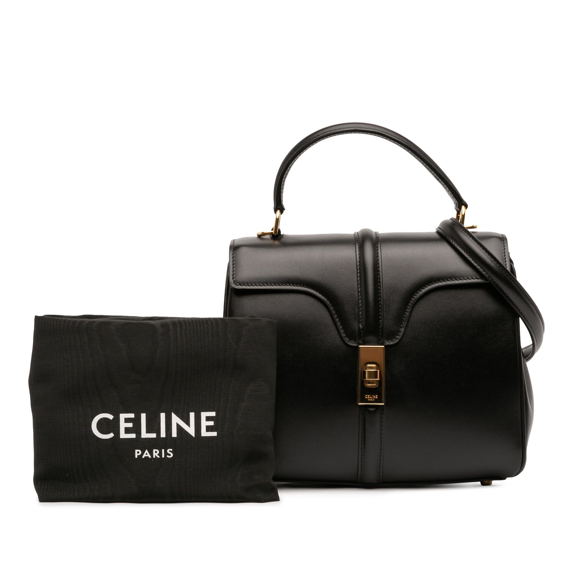 Celine Small Leather 16 Satchel Size ONE SIZE - 11 Thumbnail