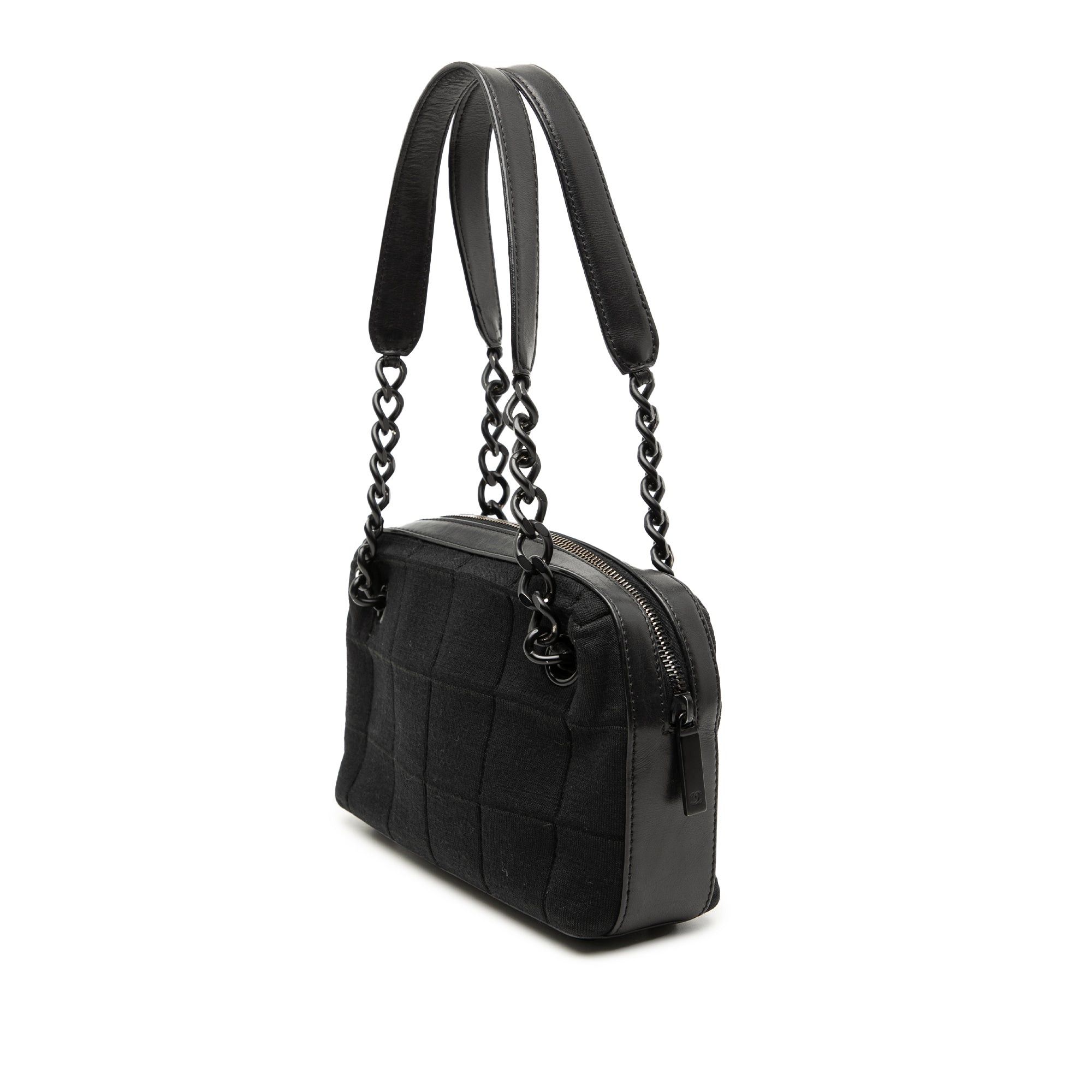 Chanel CC Chocolate Bar Jersey Handbag Size ONE SIZE - 2 Thumbnail