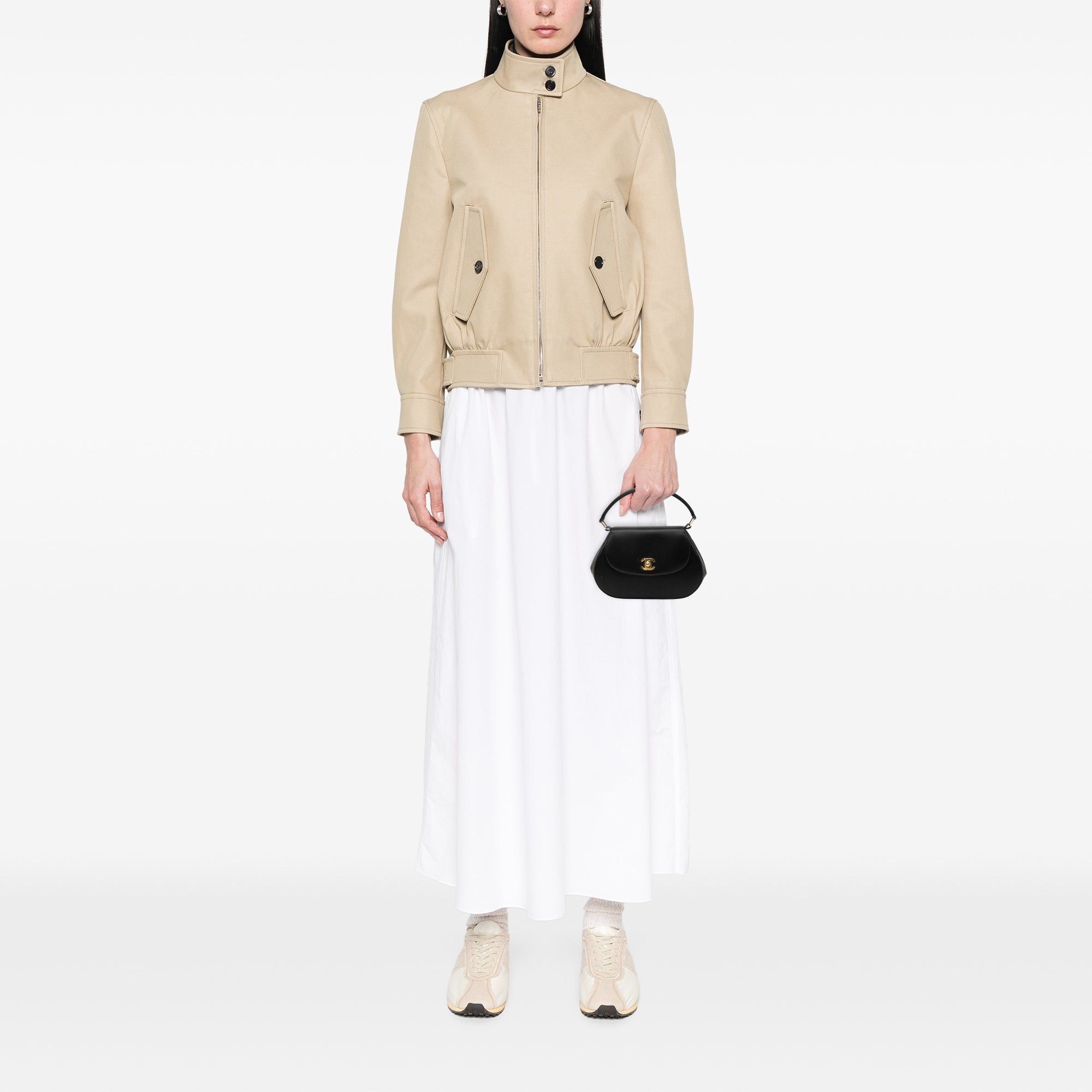 Chanel CC Satin Top Handle Flap Size ONE SIZE - 7 Thumbnail