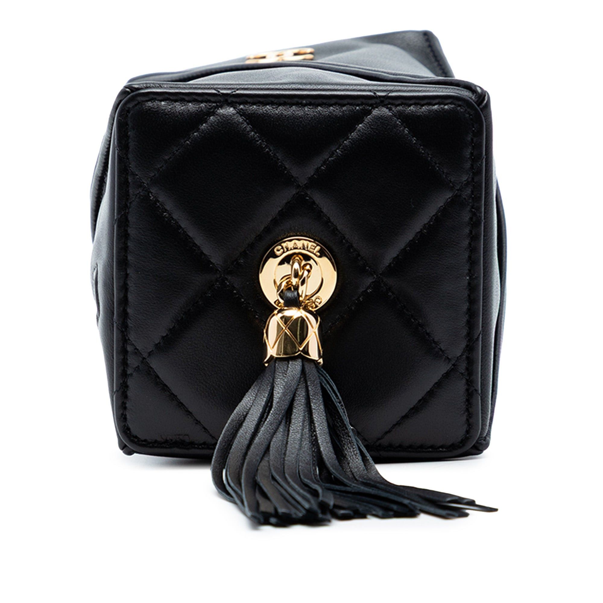 Chanel Metiers d'Art CC Lambskin Tassel Rectangle Clutch with Chain Size ONE SIZE - 3 Thumbnail