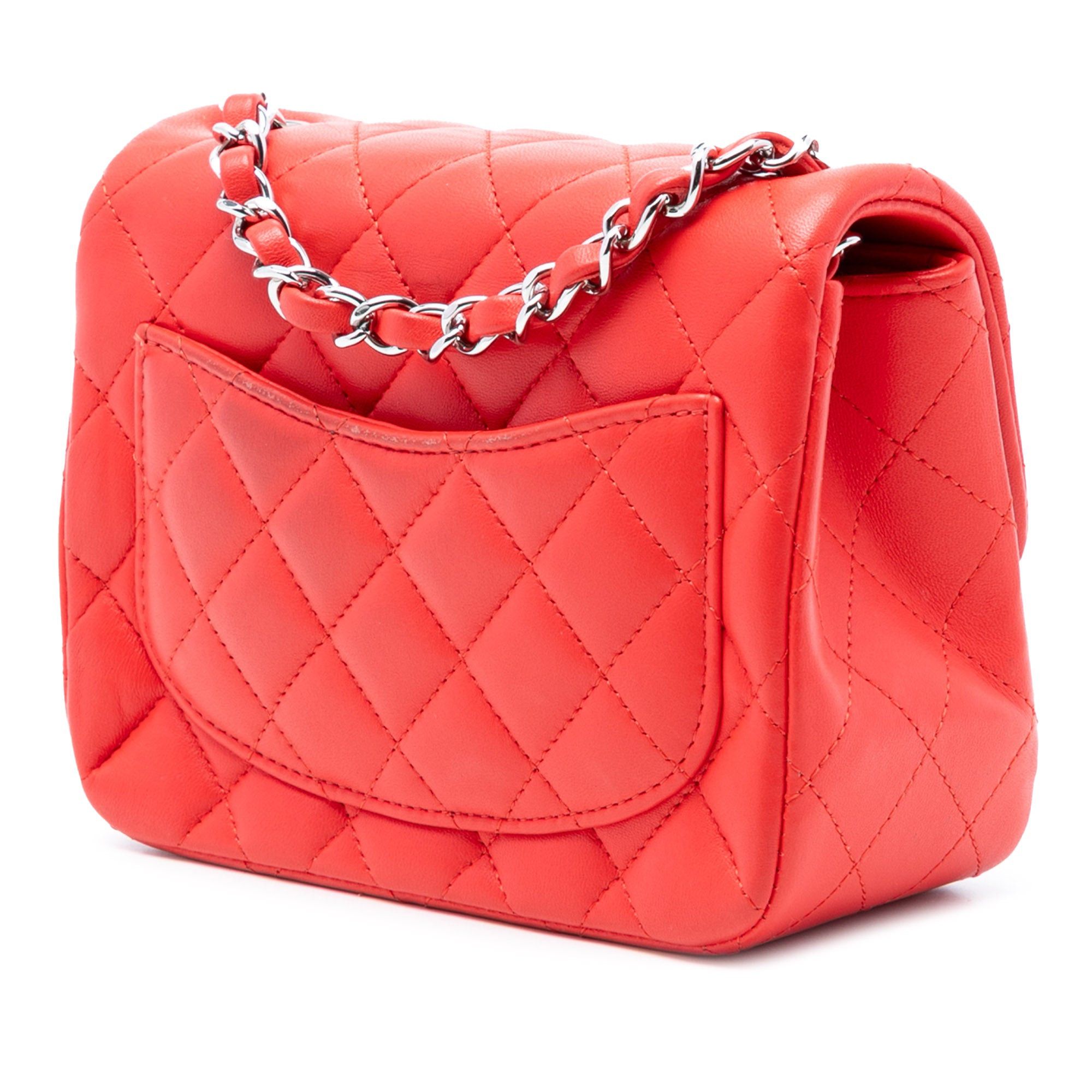 Chanel Mini Square Classic Lambskin Single Flap Size ONE SIZE - 2 Thumbnail