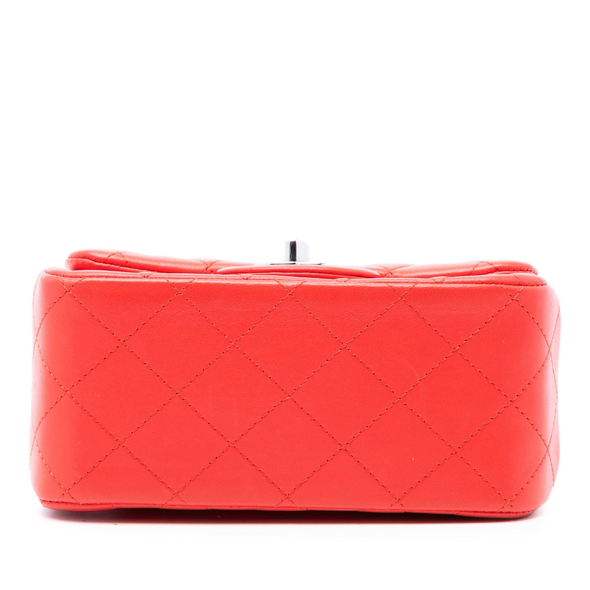 Chanel Mini Square Classic Lambskin Single Flap Size ONE SIZE - 3 Thumbnail