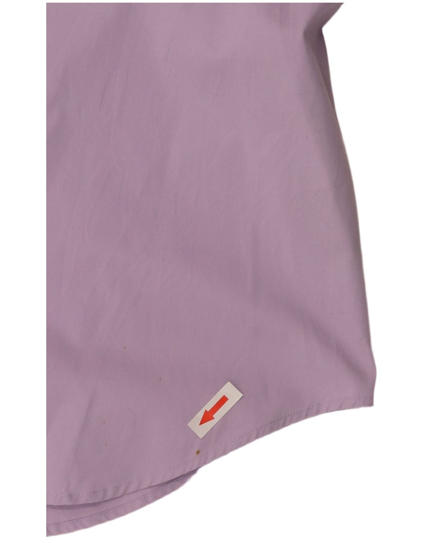 Ralph Lauren Womens Shirt US 6 Medium Purple Cotton Size XS / US 0-2 / IT 36-38 - 3 Thumbnail