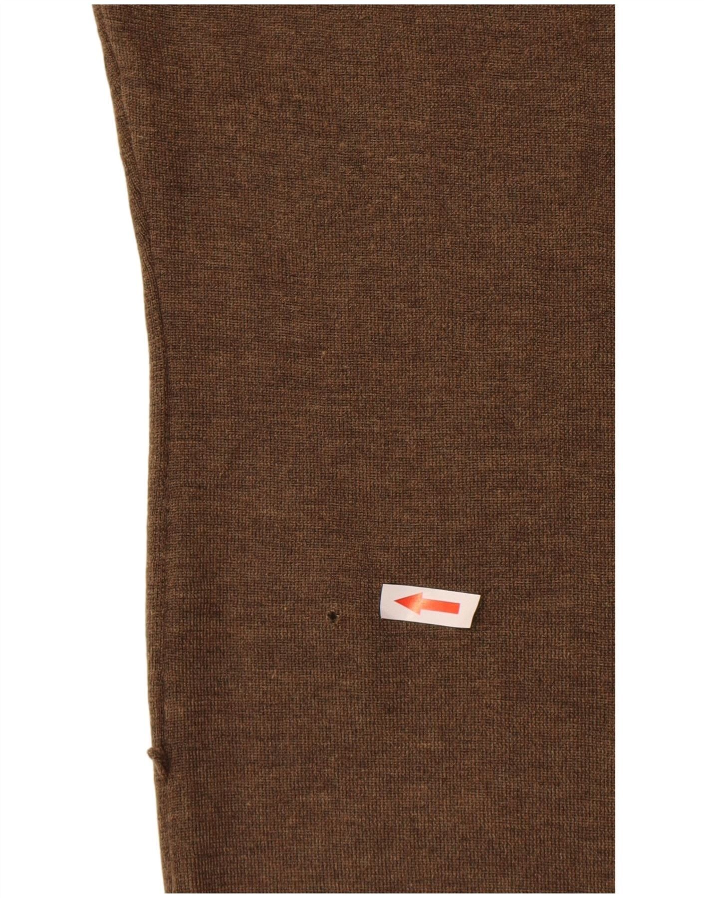 Gucci Womens Shift Dress UK 12 Medium Brown Cashmere Size XS / US 0-2 / IT 36-38 - 3 Thumbnail