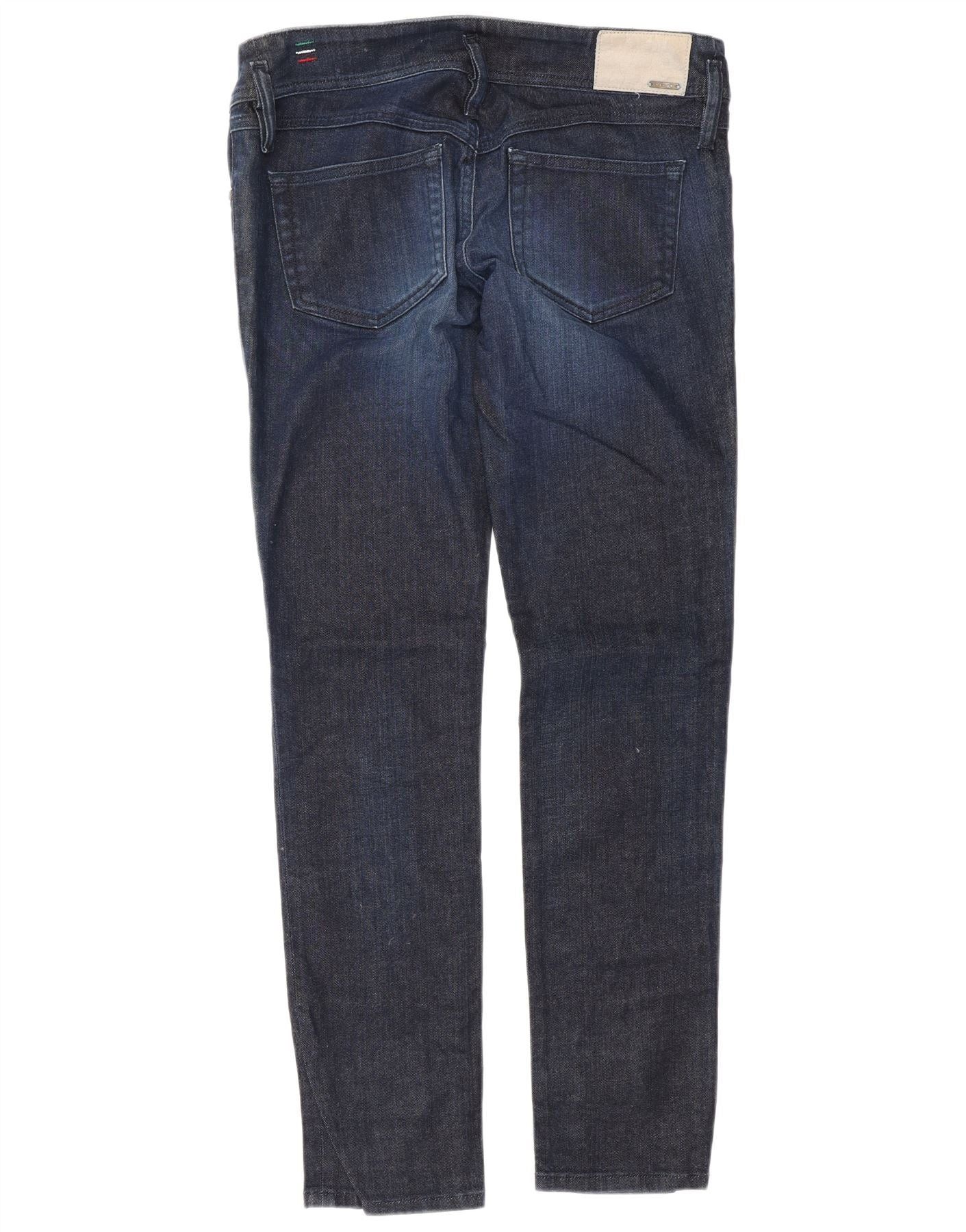 Diesel Womens Slim Jeans W29 L32 Navy Blue Cotton Size 42" / US 20 - 2 Thumbnail