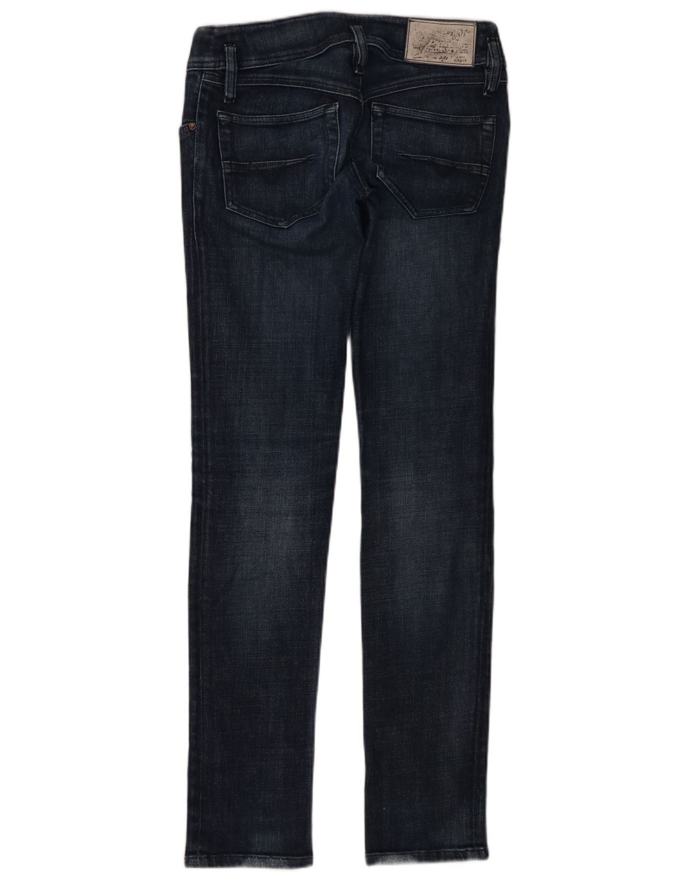 Diesel Womens Matic Skinny Jeans W26 L32 Navy Blue Cotton Size 26" / US 2 / IT 38 - 2 Thumbnail