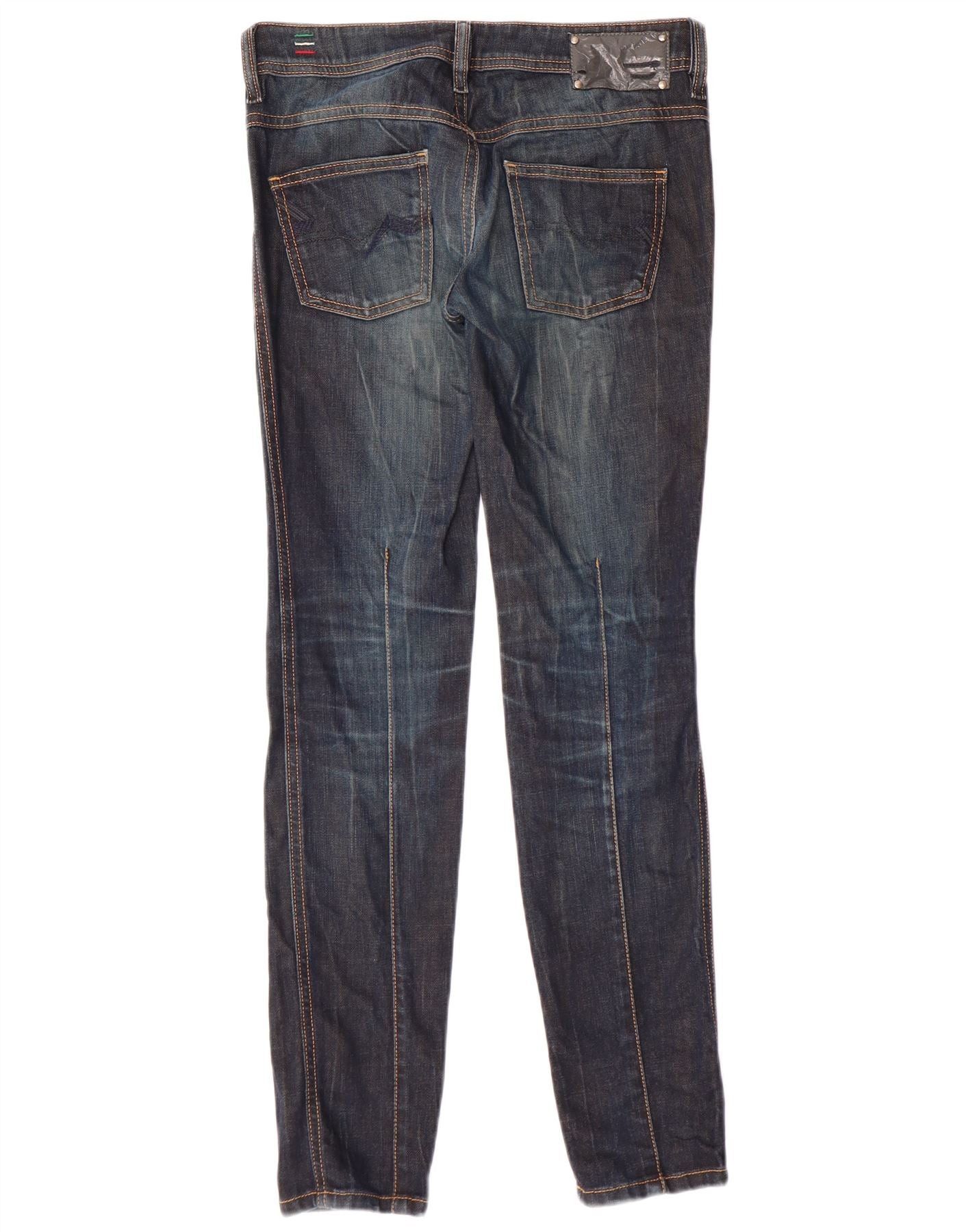 Diesel Womens Breaze Skinny Jeans W27 L29 Blue Cotton Size 27" / US 4 / IT 40 - 2 Thumbnail