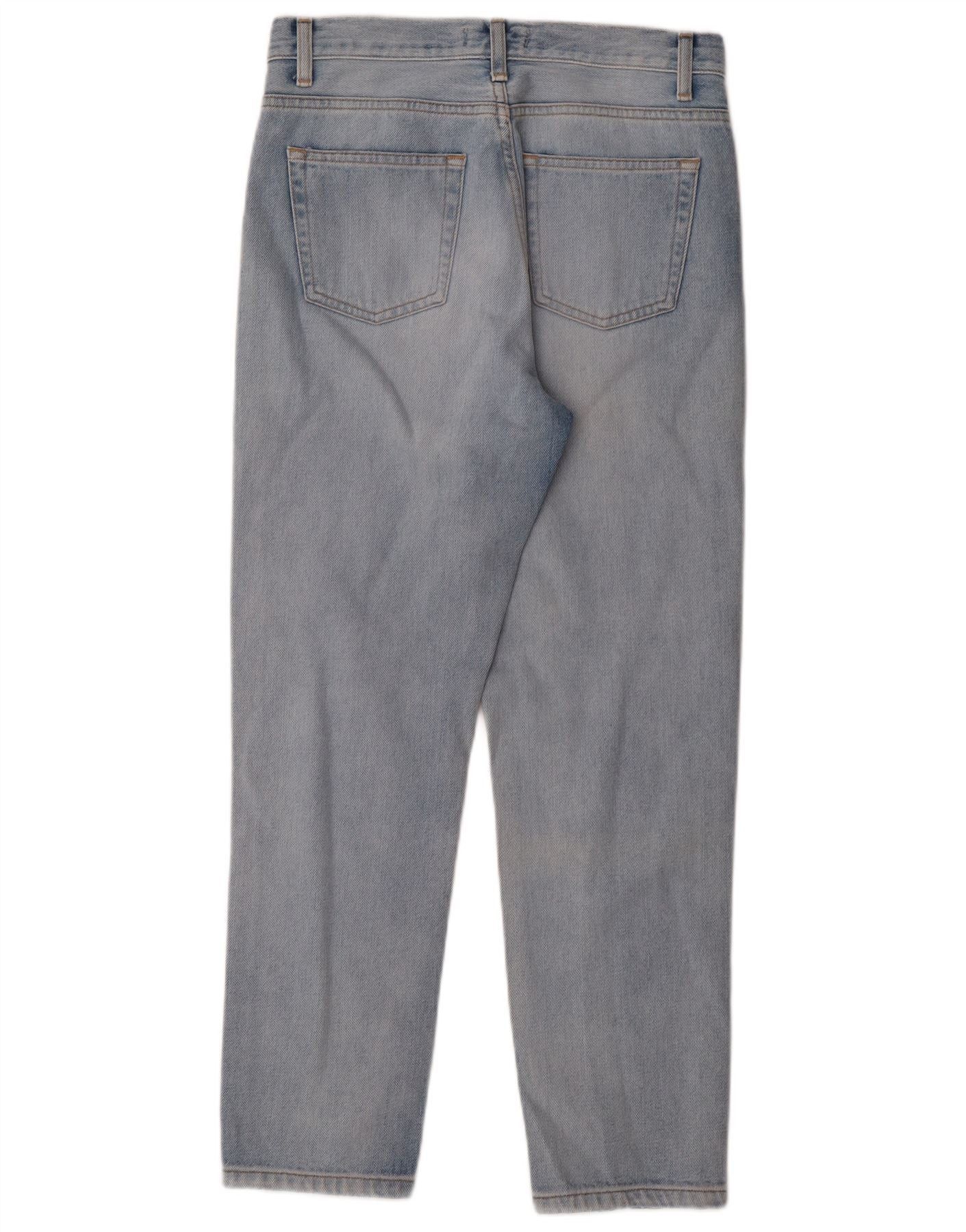 Carhartt Womens Slim Tapered Jeans W28 L28 Blue Cotton Size 42" / US 20 - 2 Thumbnail