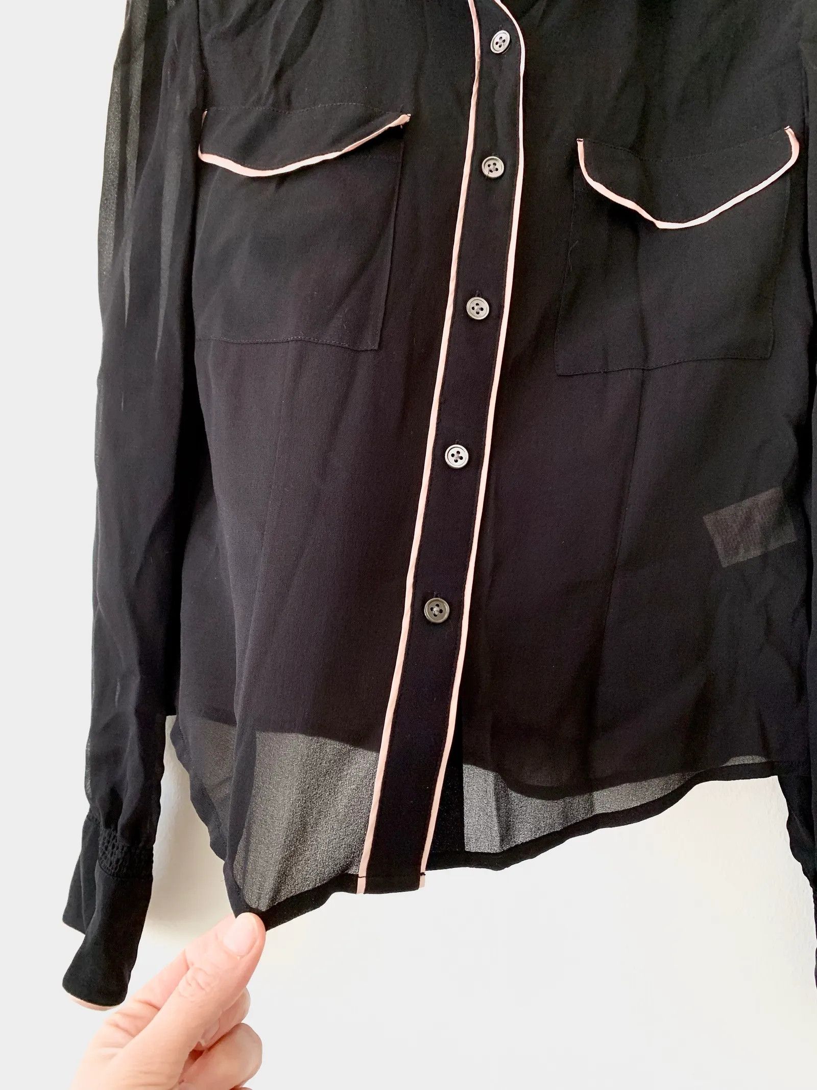 DKNY DKNY Blouse Size XS / US 0-2 / IT 36-38 - 4 Thumbnail