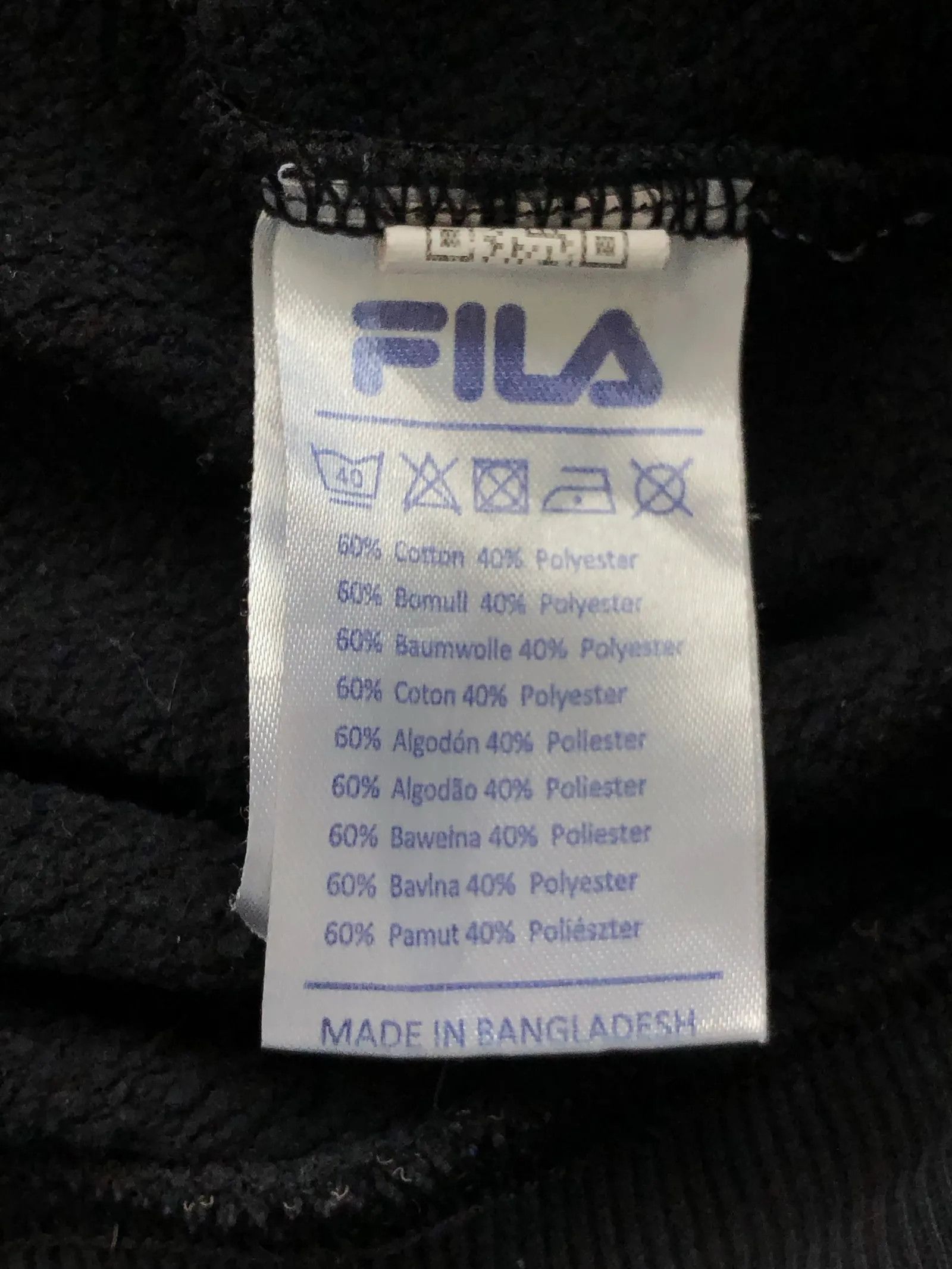 Fila Fila Pinstripe baseball style hoodie Hoodie Size US L / EU 52-54 / 3 - 3 Thumbnail