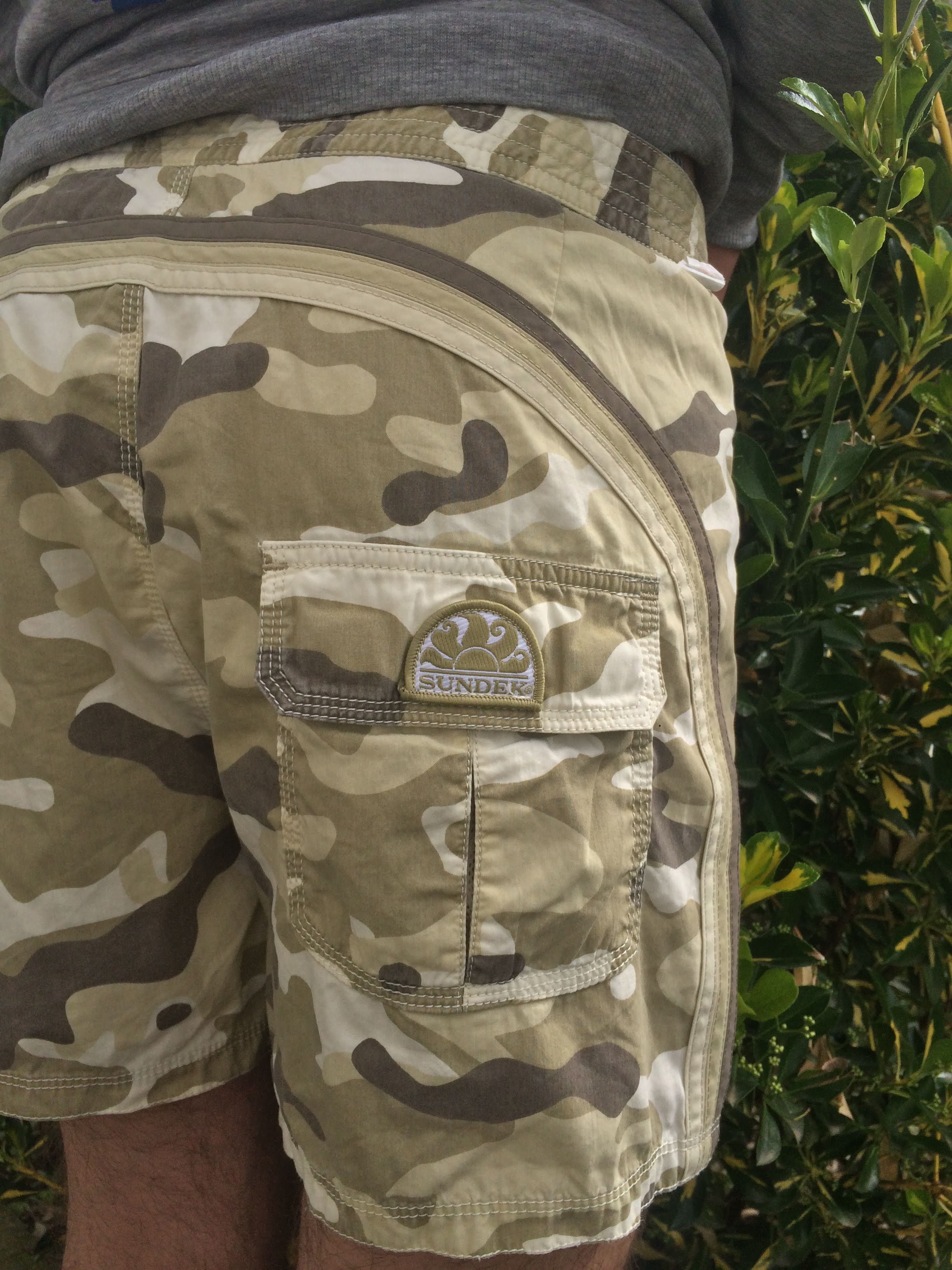 Sundek Rare SUNDEK Camo Special Force Limited Edition Striped Lined Board Shorts 36 Grailed
