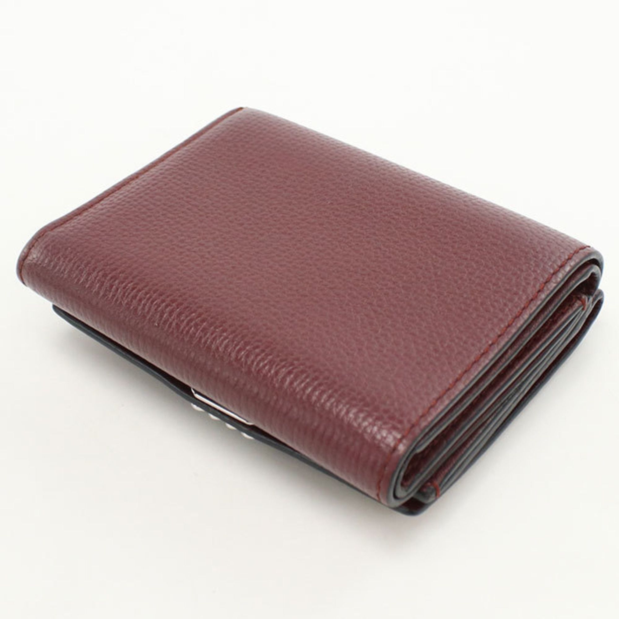 Loewe LOEWE Tri-fold Wallet C821TR2X16 Anagram Women's Wine Red Size ONE SIZE - 2 Thumbnail