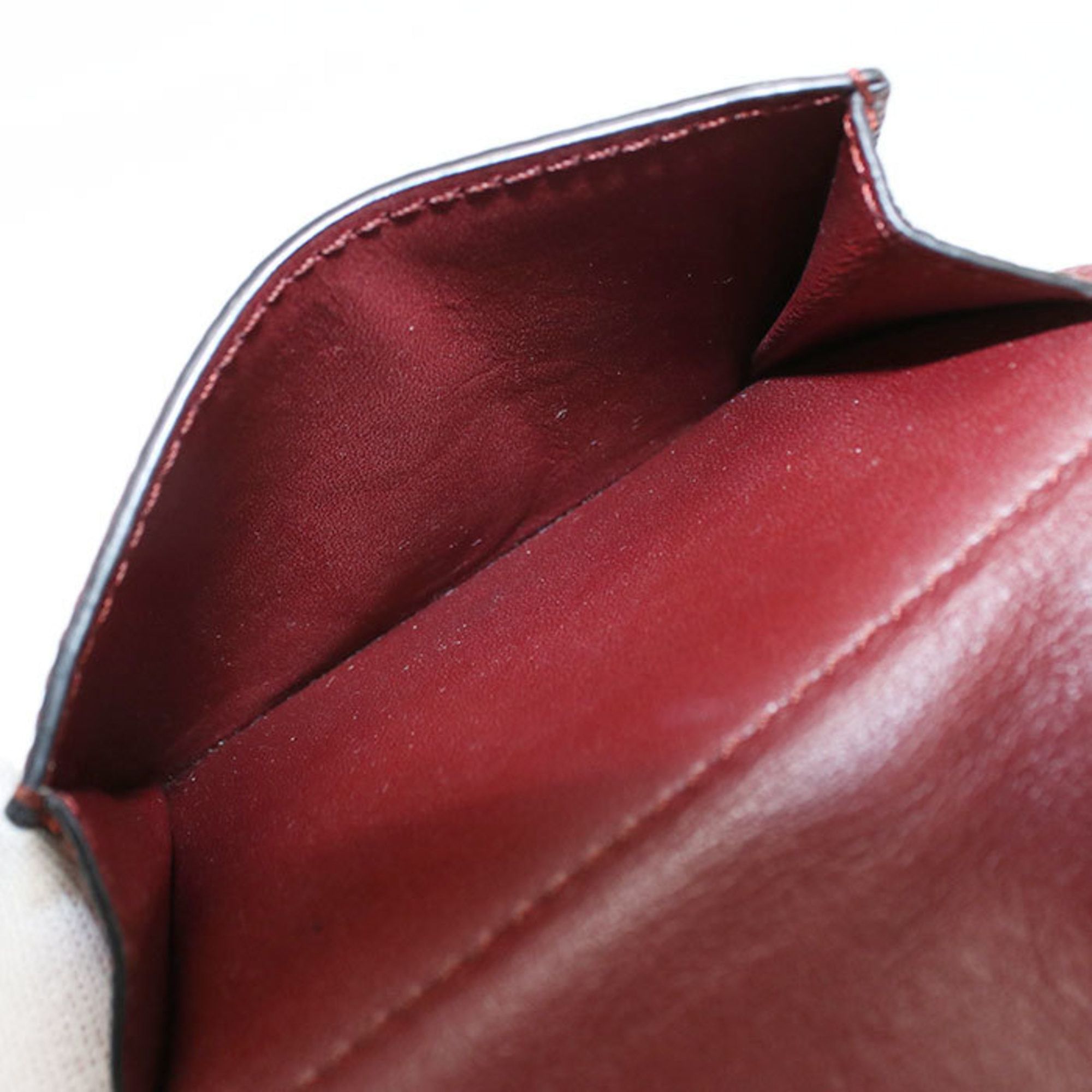 Loewe LOEWE Tri-fold Wallet C821TR2X16 Anagram Women's Wine Red Size ONE SIZE - 9 Thumbnail