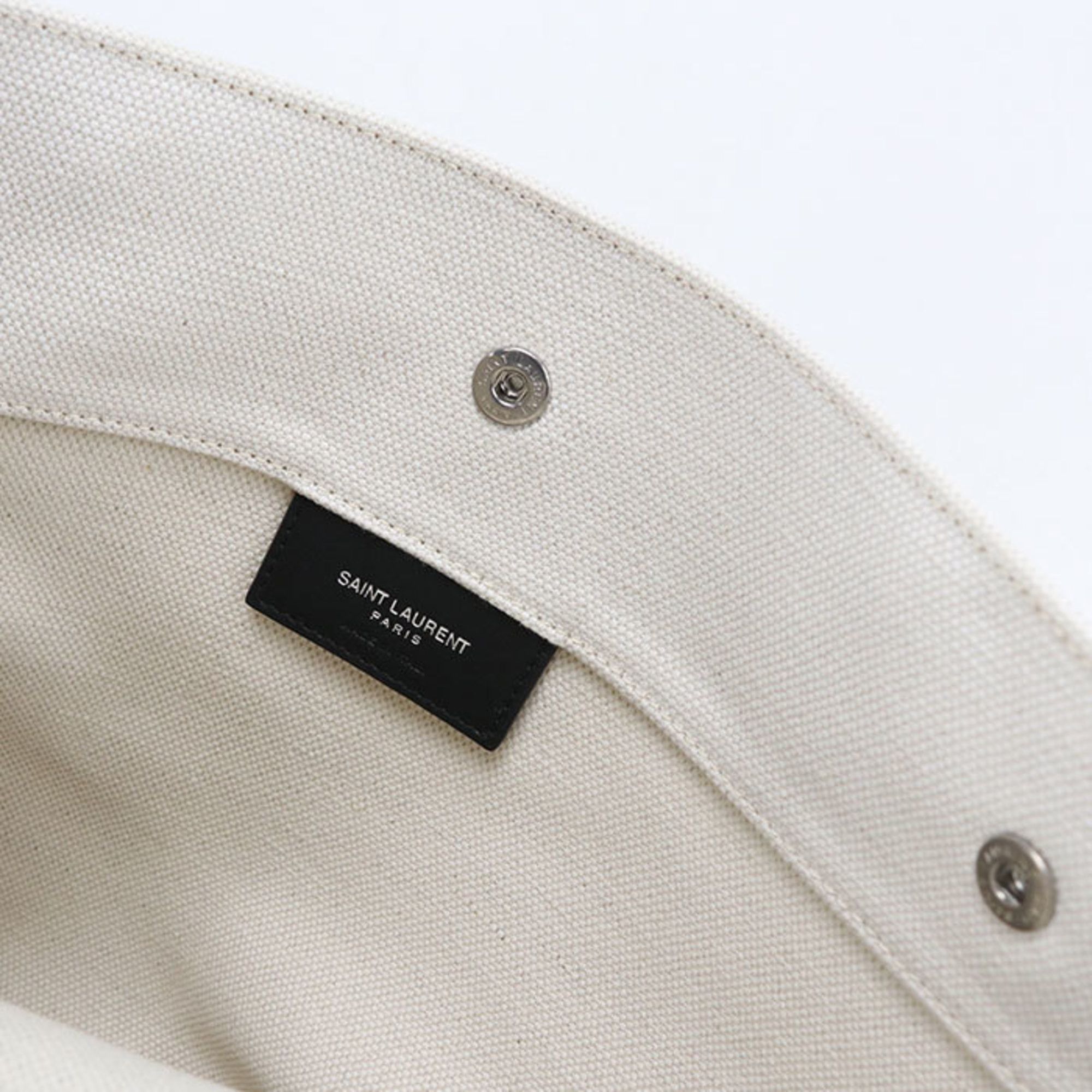 Saint Laurent Paris SAINT LAURENT Shoulder Bag 669299 FAAAZ 9024 Bucket 2-Way Rive Gauche Women's White Size ONE SIZE - 4 Thumbnail
