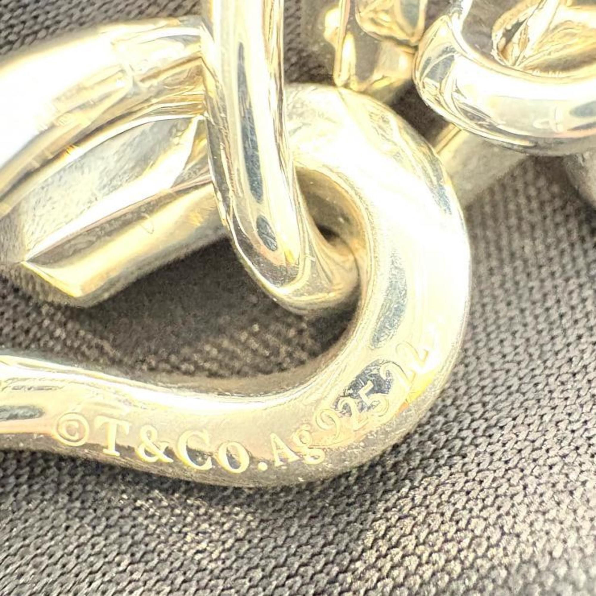 Tiffany & Co. Tiffany & Co. Forged Drop Link Earrings 72549899 in High Polished Sterling Silver (Ag925) Size ONE SIZE - 5 Thumbnail