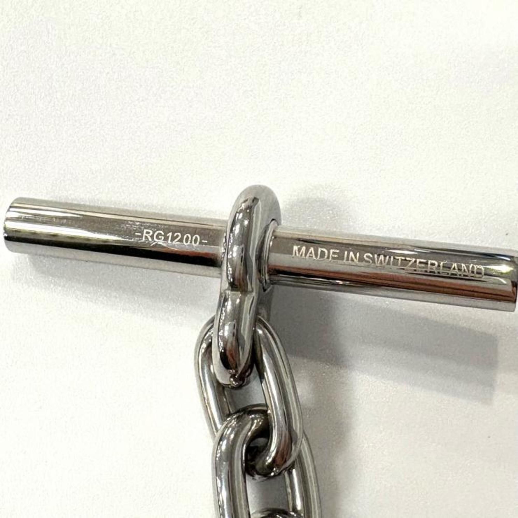 Hermes HERMES Chaine d'Ancre Silver Key Ring with Rhodium Charm Size ONE SIZE - 3 Thumbnail