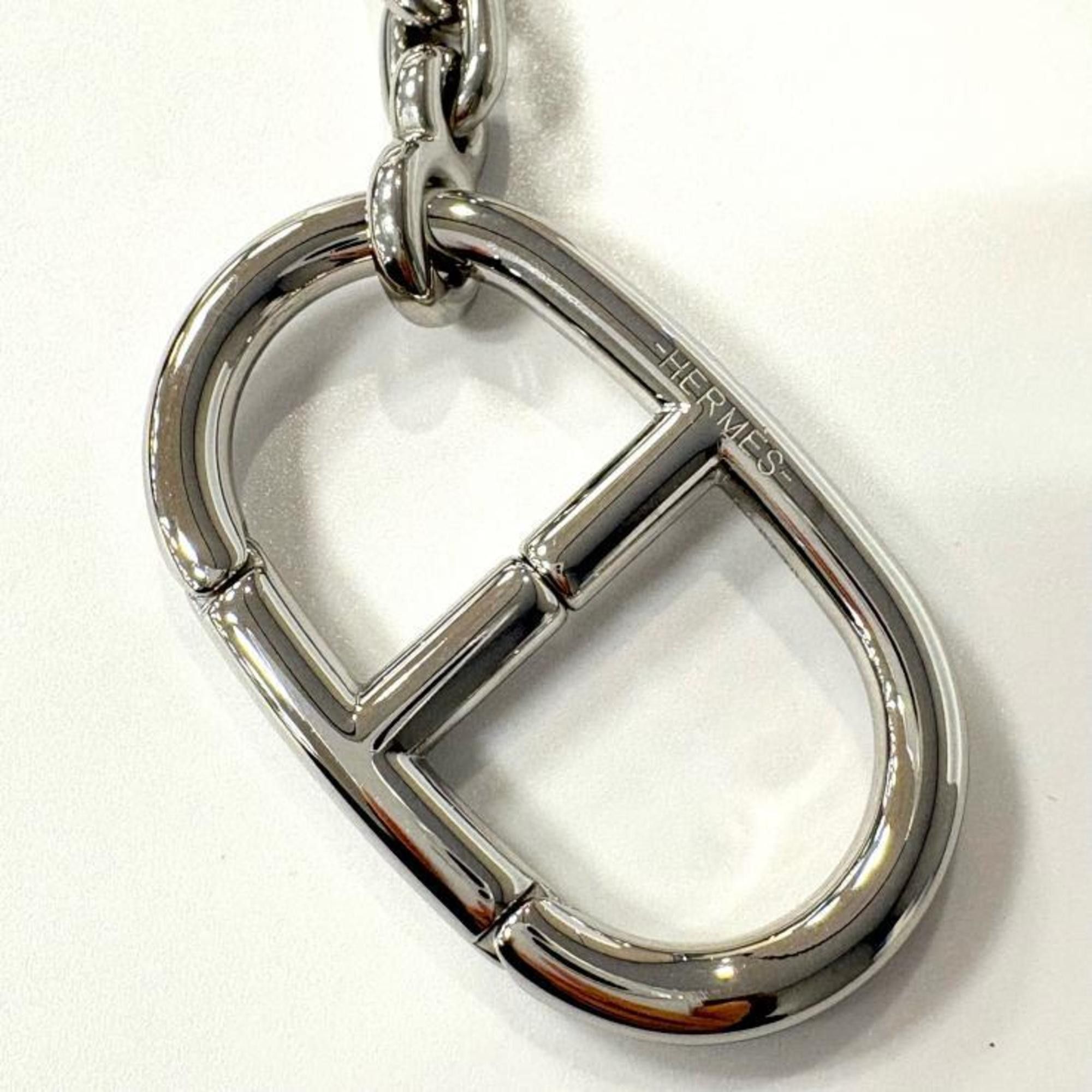 Hermes HERMES Chaine d'Ancre Silver Key Ring with Rhodium Charm Size ONE SIZE - 4 Thumbnail