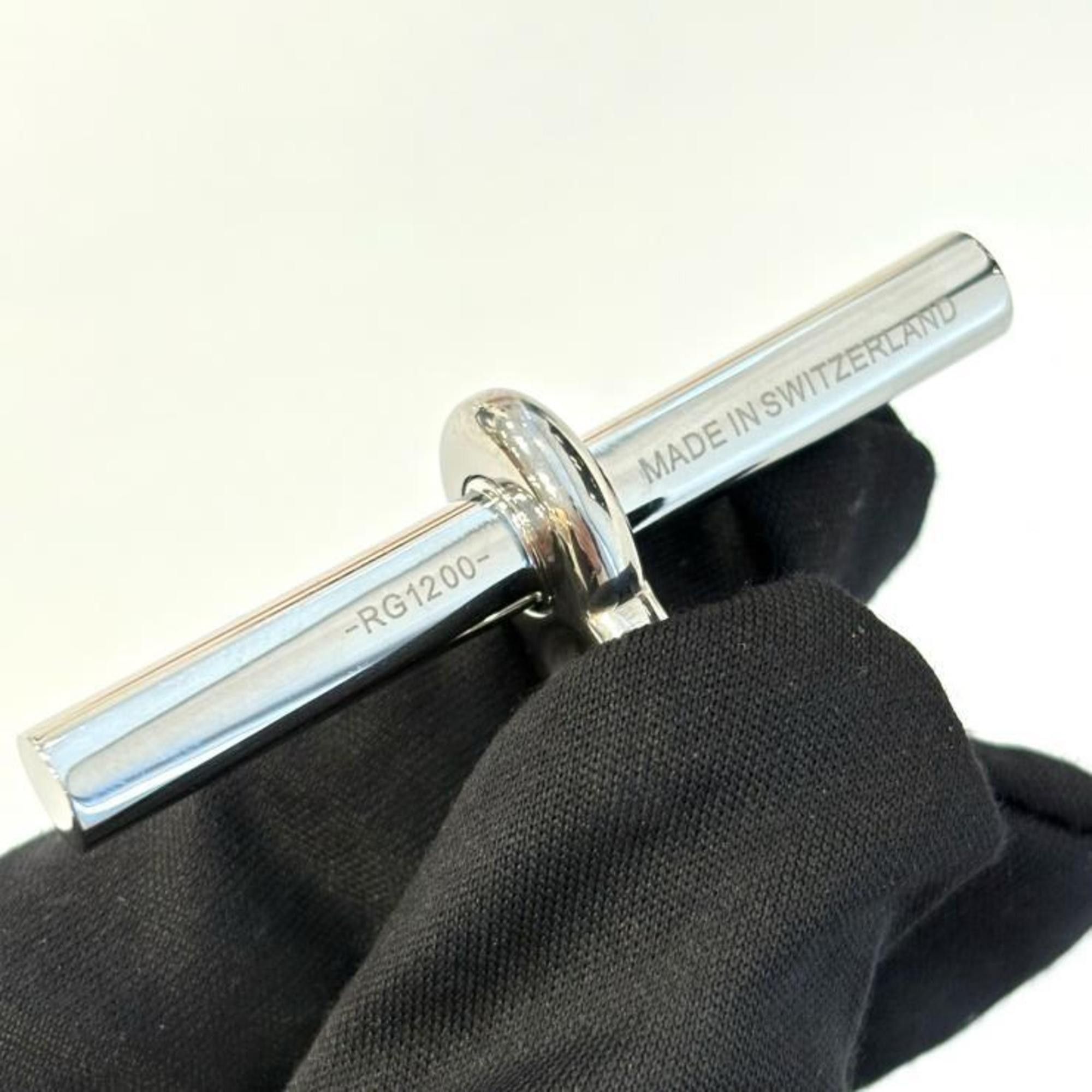 Hermes Hermes Chaine d'Ancre Silver Rhodium Charm Key Ring Size ONE SIZE - 5 Thumbnail