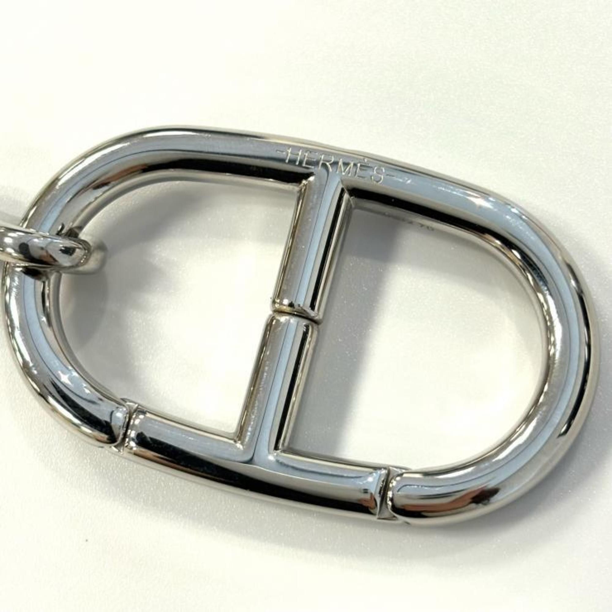 Hermes Hermes Chaine d'Ancre Silver Rhodium Charm Key Ring Size ONE SIZE - 3 Thumbnail