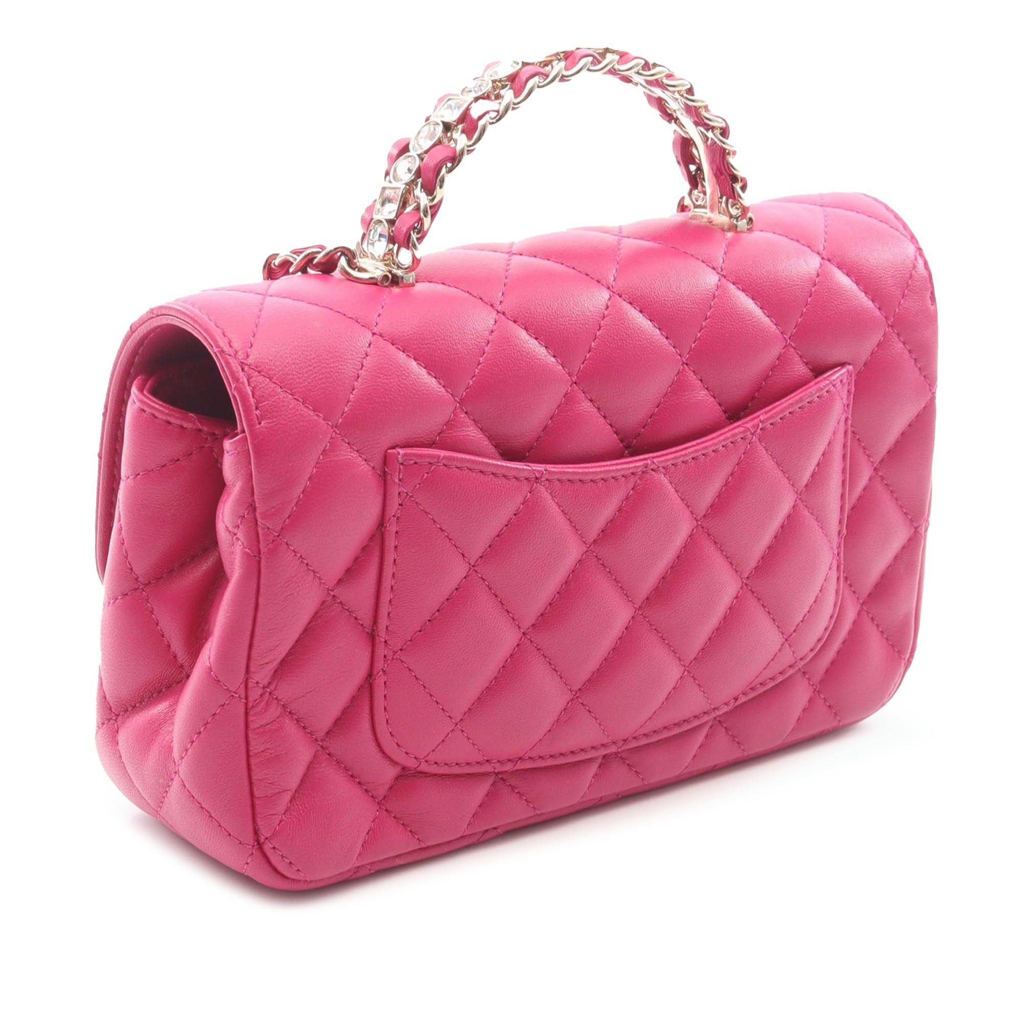 Chanel Mini Quilted Lambskin Rectangle Flap Size ONE SIZE - 2 Thumbnail