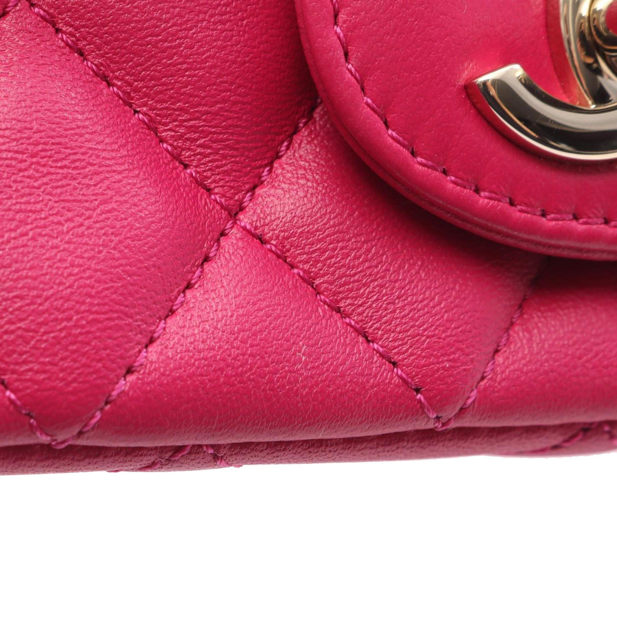 Chanel Mini Quilted Lambskin Rectangle Flap Size ONE SIZE - 12 Thumbnail