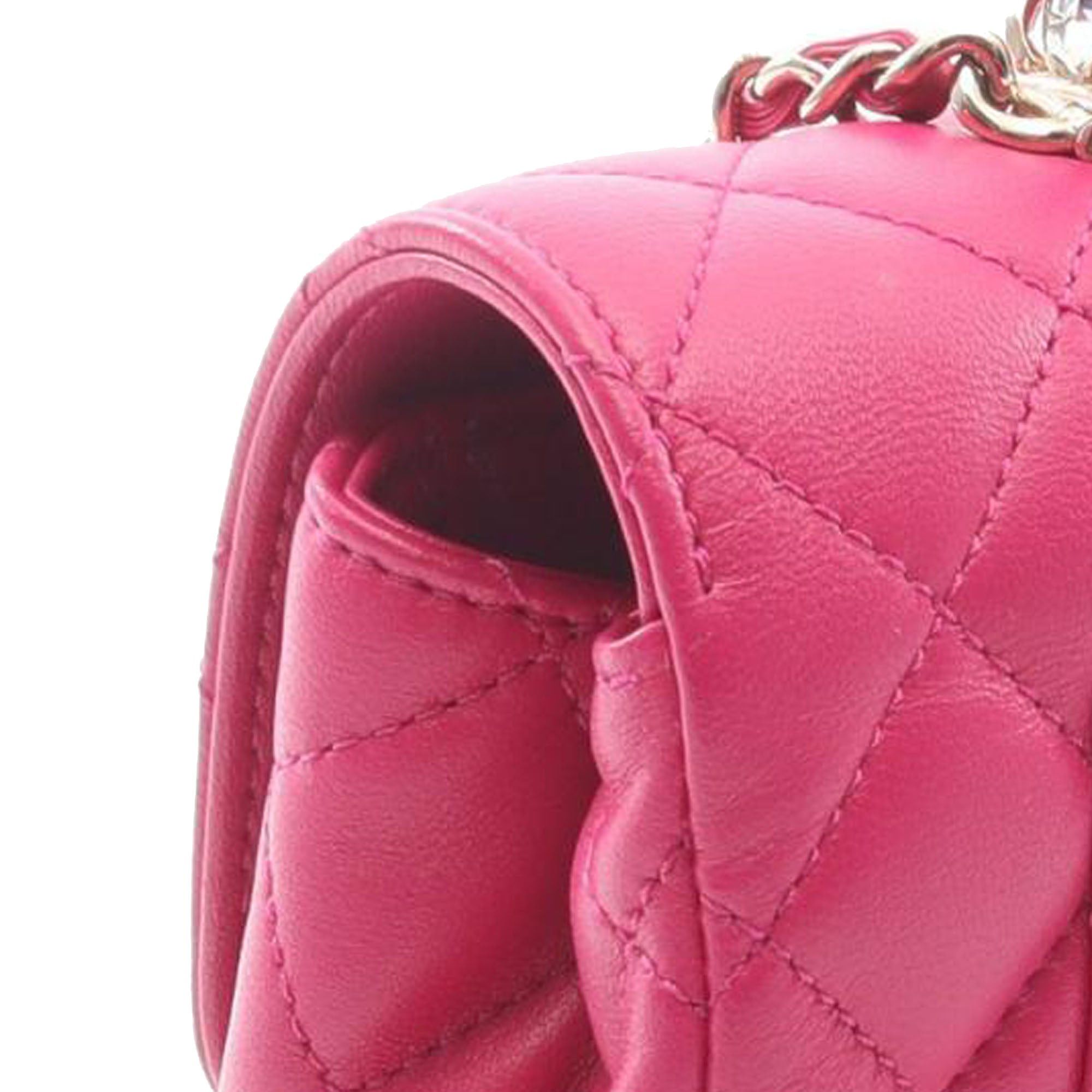 Chanel Mini Quilted Lambskin Rectangle Flap Size ONE SIZE - 10 Thumbnail