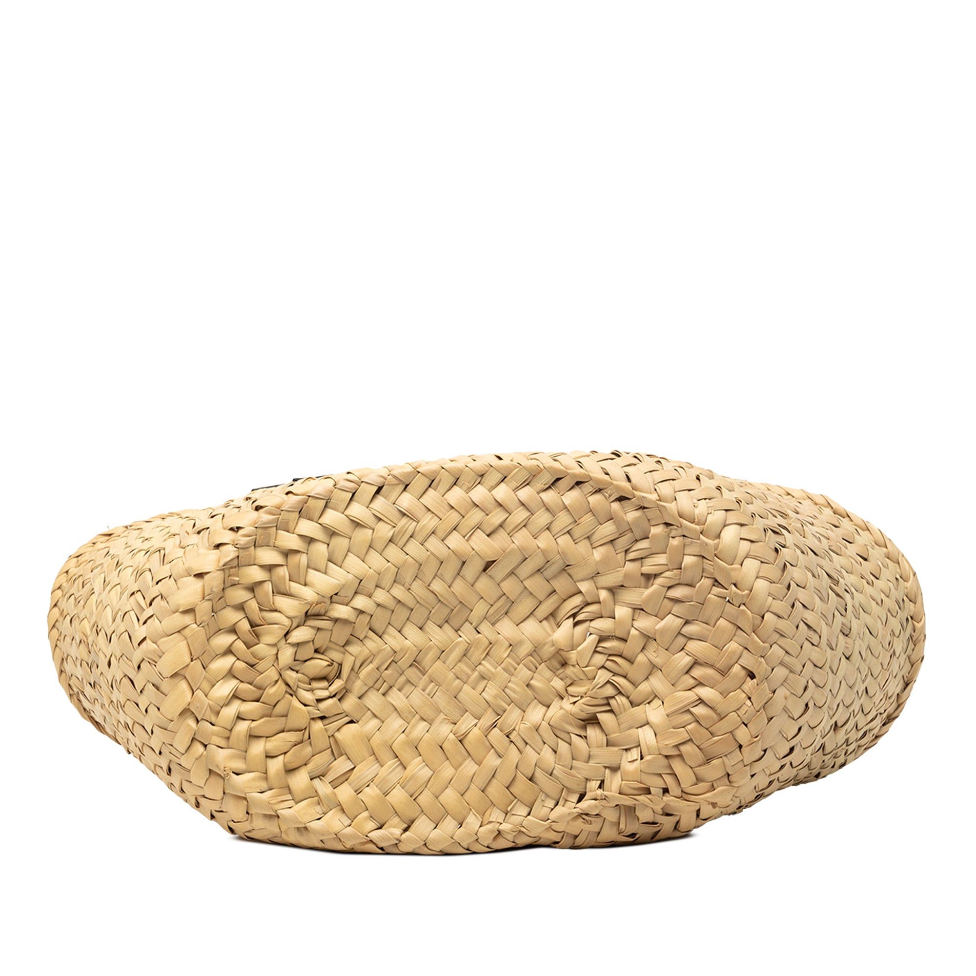 Loewe Small Raffia Anagram Basket Tote Size ONE SIZE - 3 Thumbnail