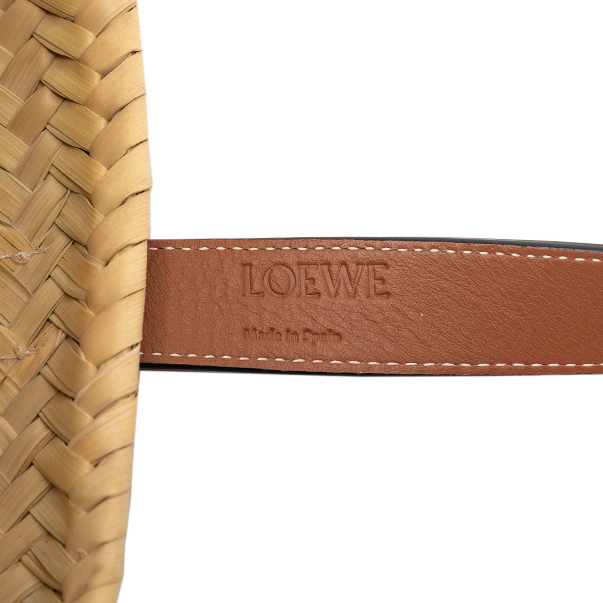 Loewe Small Raffia Anagram Basket Tote Size ONE SIZE - 5 Thumbnail