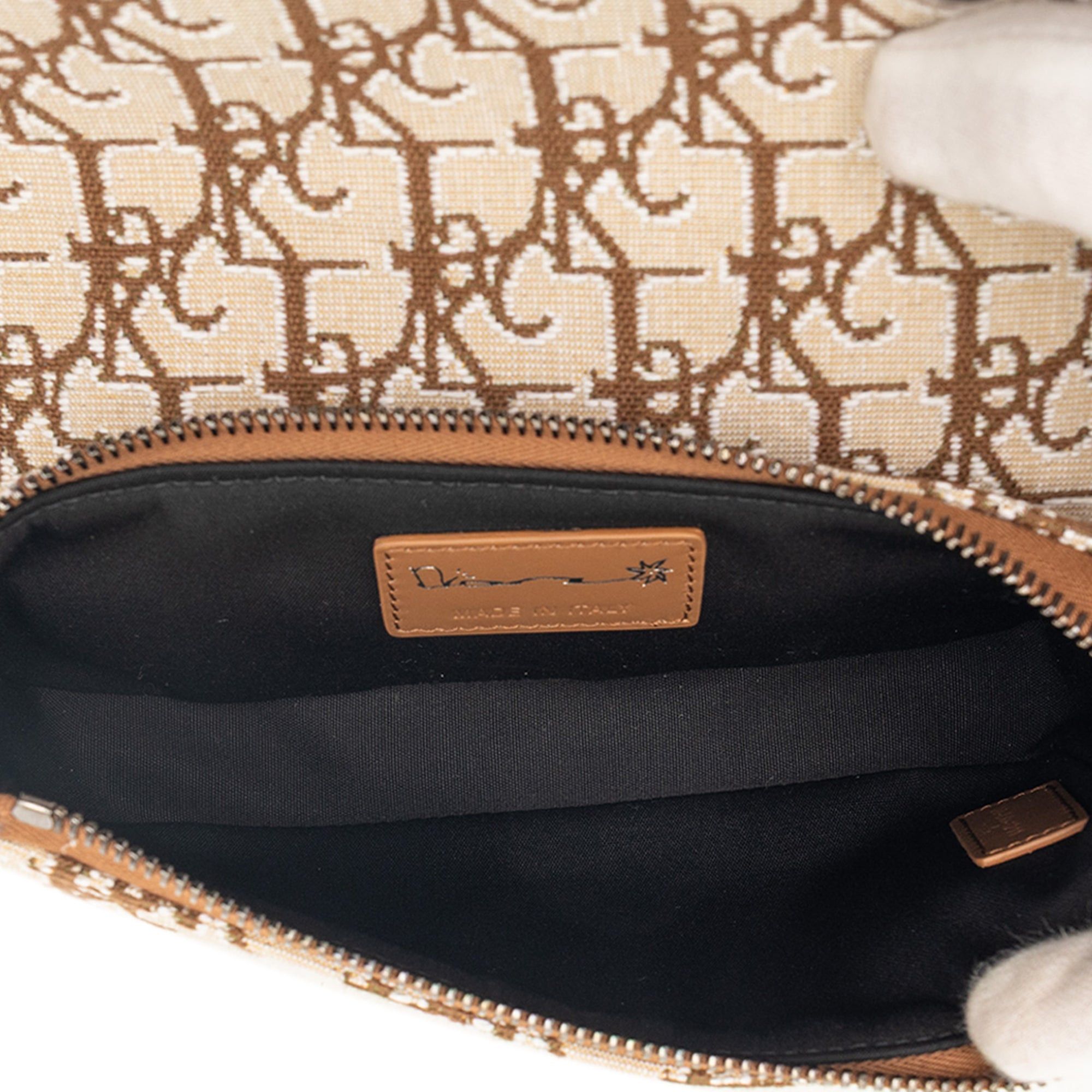Dior Cactus Jack Oblique Canvas Saddle Arm Pouch Size ONE SIZE - 4 Thumbnail