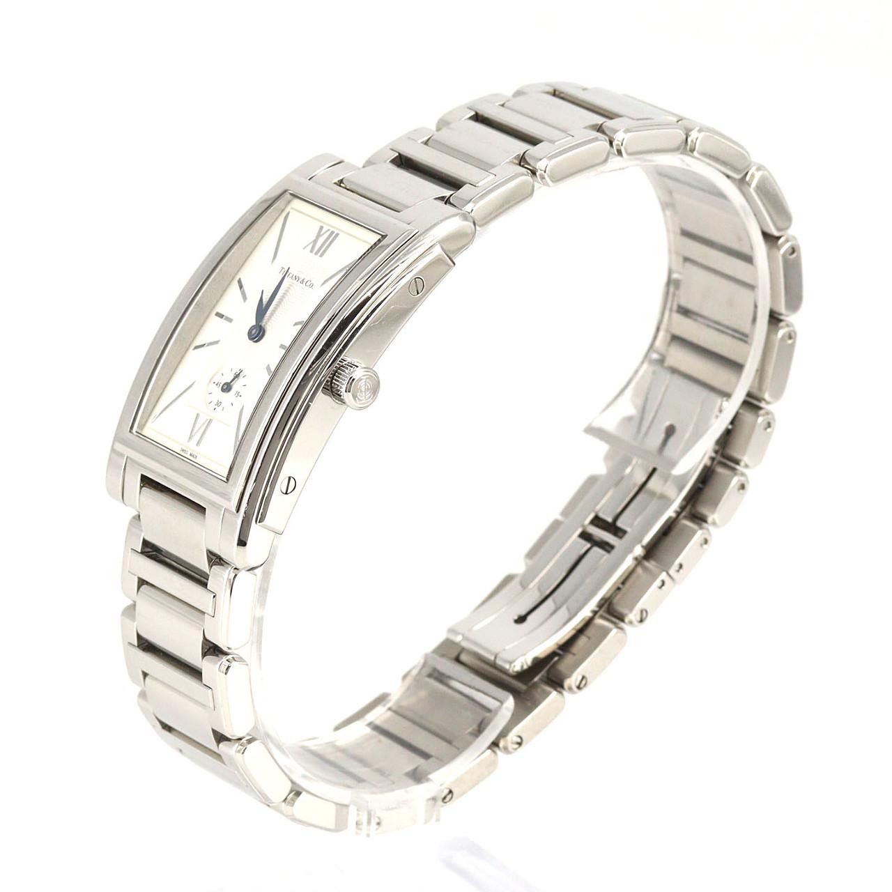 Tiffany & Co. Tiffany & Co. Tiffany Grand Stainless Steel Quartz Metal Quartz Z0030.13.10A21A00A DUTY FREE for USA Size ONE SIZE - 2 Thumbnail