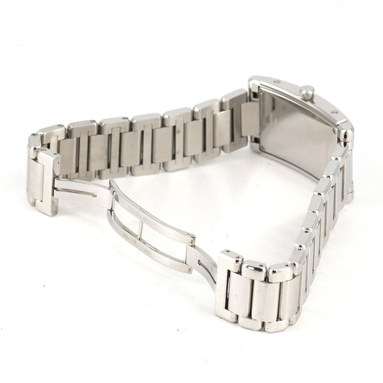 Tiffany & Co. Tiffany & Co. Tiffany Grand Stainless Steel Quartz Metal Quartz Z0030.13.10A21A00A DUTY FREE for USA Size ONE SIZE - 6 Thumbnail