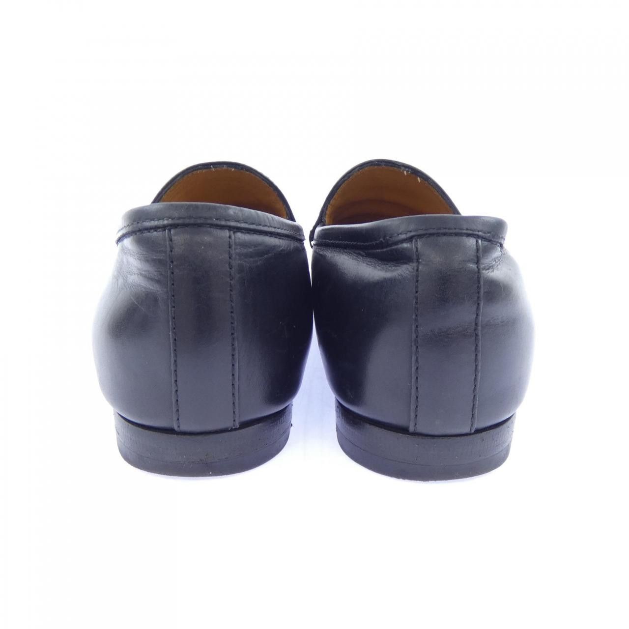 Gucci Gucci Gucci Jordaan Leather Loafers Leather Shoes 404069BLM00 DUTY FREE for USA Size ONE SIZE - 5 Thumbnail