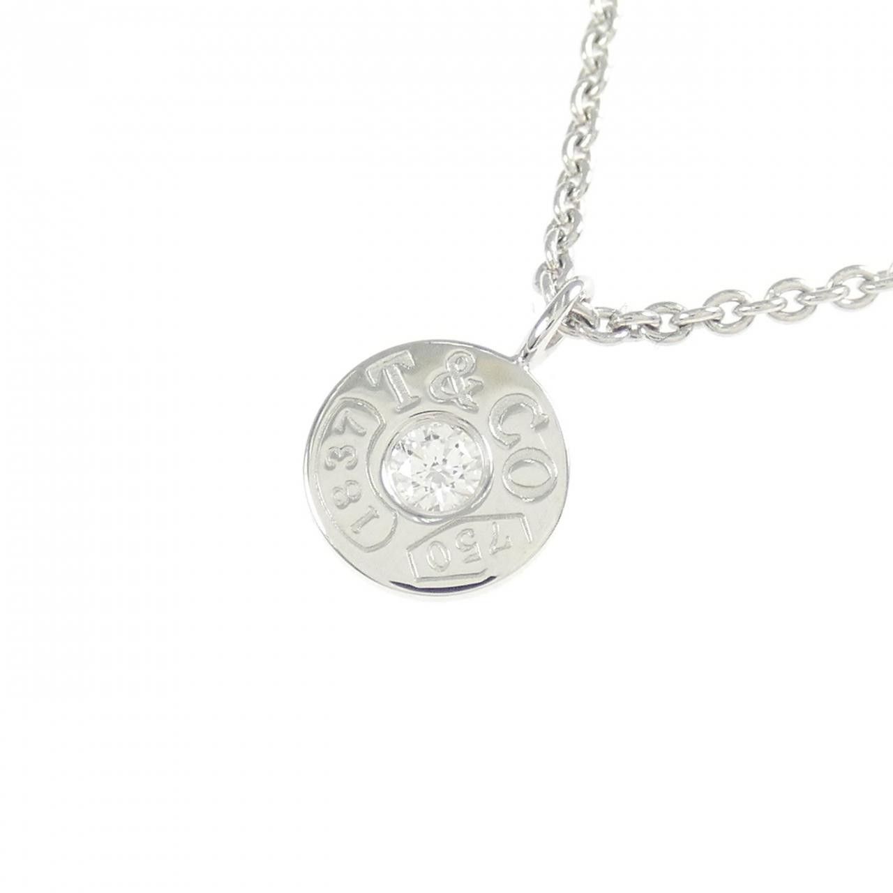 Tiffany & Co. Tiffany & Co. Tiffany 1837 750 White Gold Diamond Necklace Precious Metal Necklace 309134 DUTY FREE for USA Size ONE SIZE - 3 Thumbnail