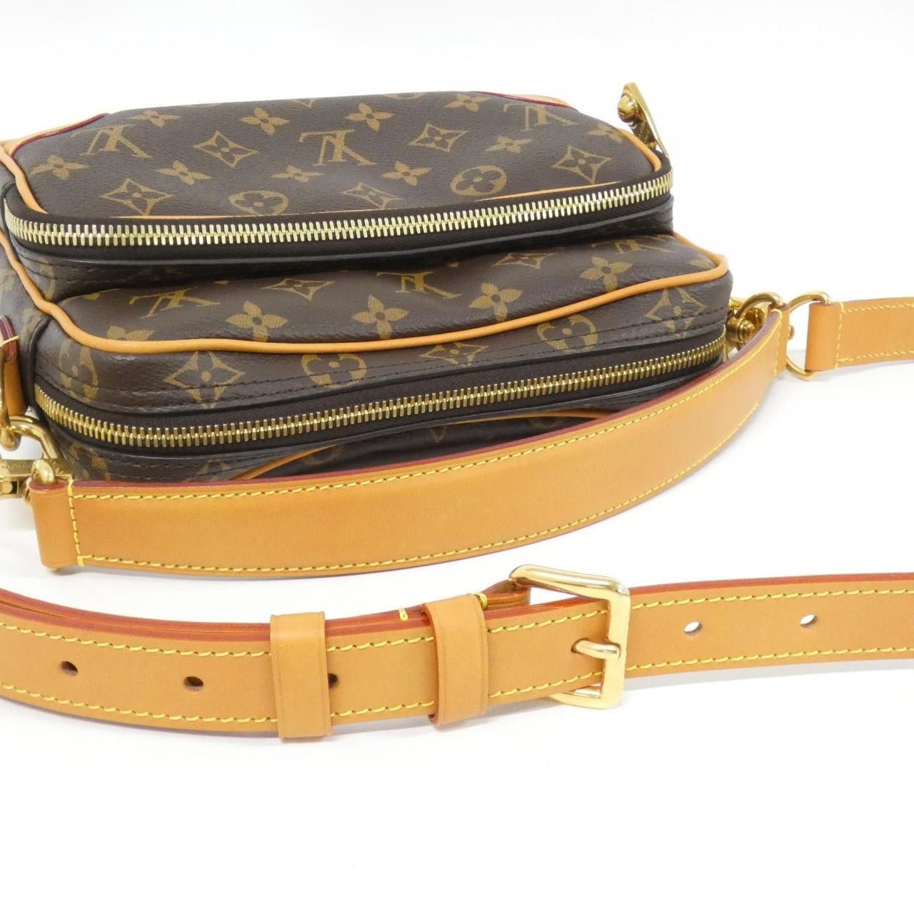 Louis Vuitton Louis Vuitton Louis Vuitton Monogram Archive Nile Shoulder Bag Textile Shoulder Bag M14016 DUTY FREE for USA Size ONE SIZE - 9 Thumbnail