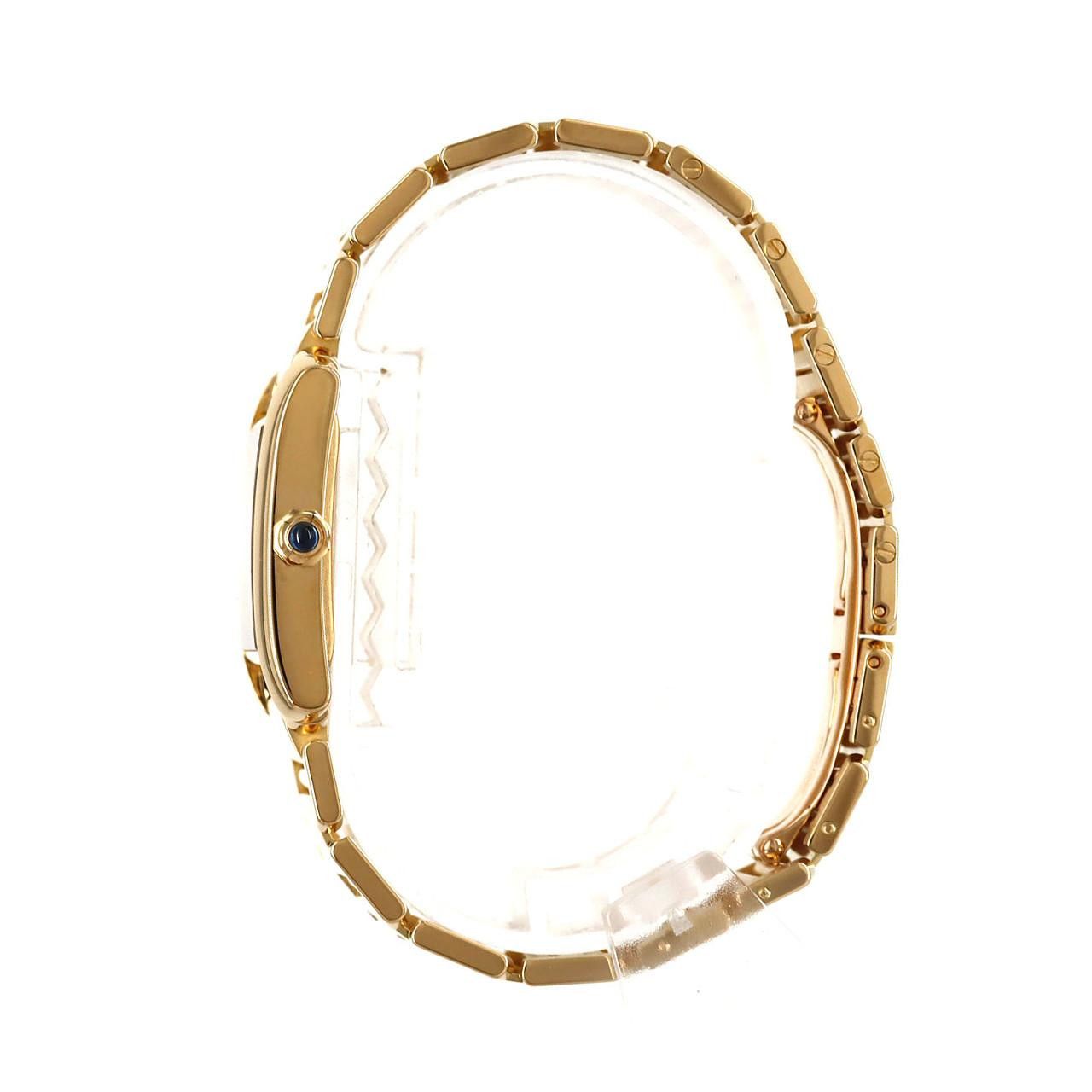 Cartier Cartier Cartier Tank Francaise Yellow Gold Quartz Precious Metal Quartz W50014N2 DUTY FREE for USA Size ONE SIZE - 3 Thumbnail