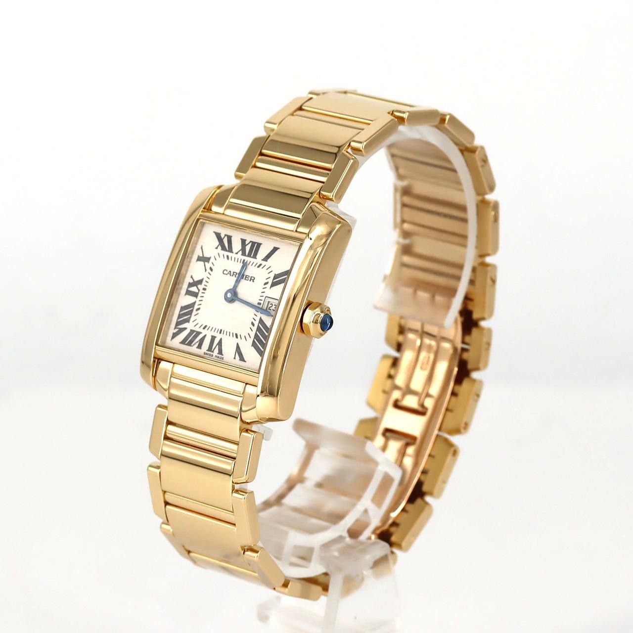Cartier Cartier Cartier Tank Francaise Yellow Gold Quartz Precious Metal Quartz W50014N2 DUTY FREE for USA Size ONE SIZE - 2 Thumbnail