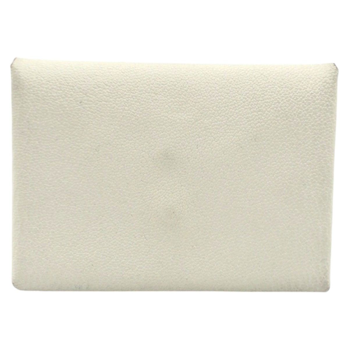 Hermes Hermes Hermes Calvi Duo Leather Card Case Leather Card Case B DUTY FREE for USA Size ONE SIZE - 2 Thumbnail