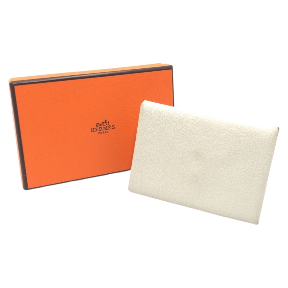 Hermes Hermes Hermes Calvi Duo Leather Card Case Leather Card Case B DUTY FREE for USA Size ONE SIZE - 10 Thumbnail