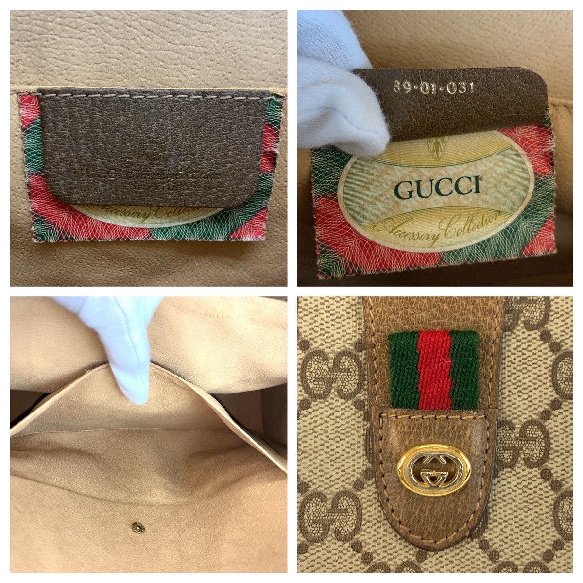 Gucci Gucci Gucci GG Supreme Canvas Clutch Bag Textile Clutch Bag 8901031 DUTY FREE for USA Size ONE SIZE - 3 Thumbnail