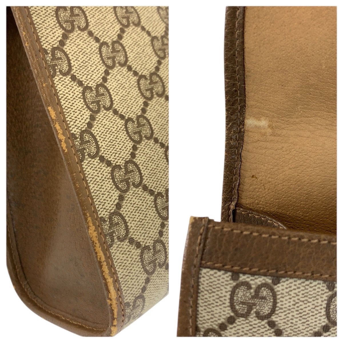 Gucci Gucci Gucci GG Supreme Canvas Clutch Bag Textile Clutch Bag 8901031 DUTY FREE for USA Size ONE SIZE - 6 Thumbnail