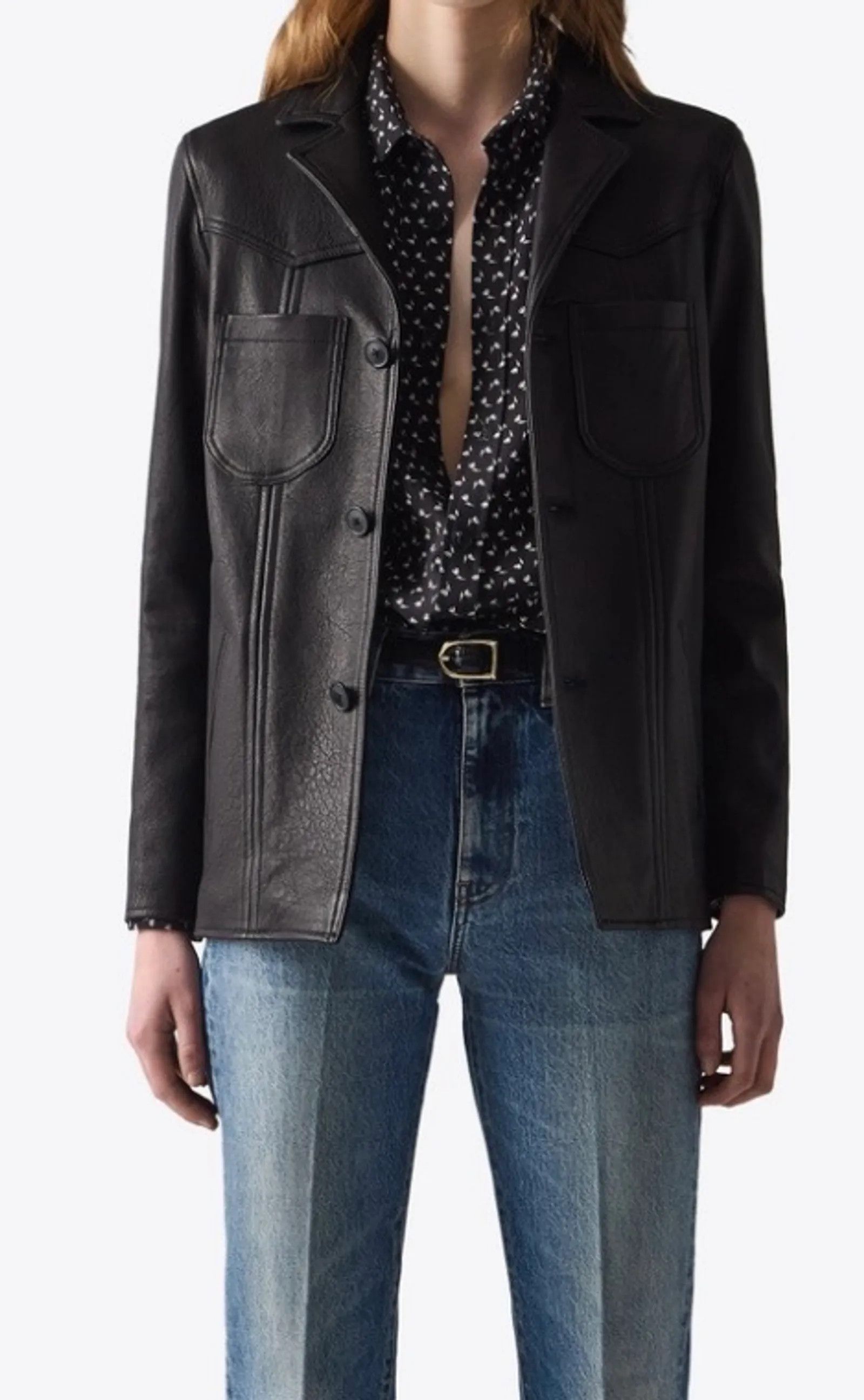 Blk Dnm Blk Dnm Leather Jacket 76 Leather Jacket Size M / US 6-8 / IT 42-44 - 8 Thumbnail