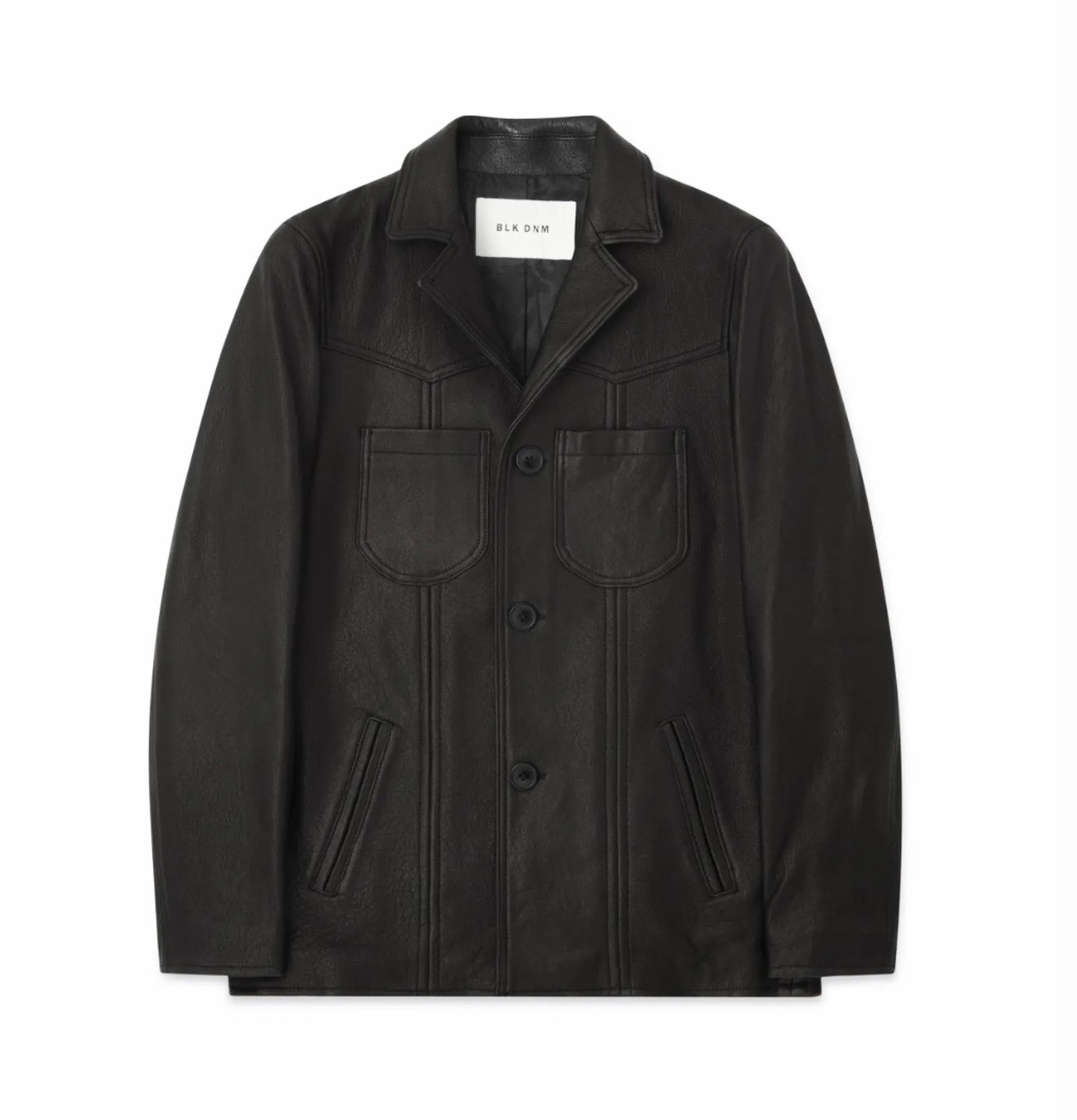 Blk Dnm Blk Dnm Leather Jacket 76 Leather Jacket Size M / US 6-8 / IT 42-44 - 7 Thumbnail