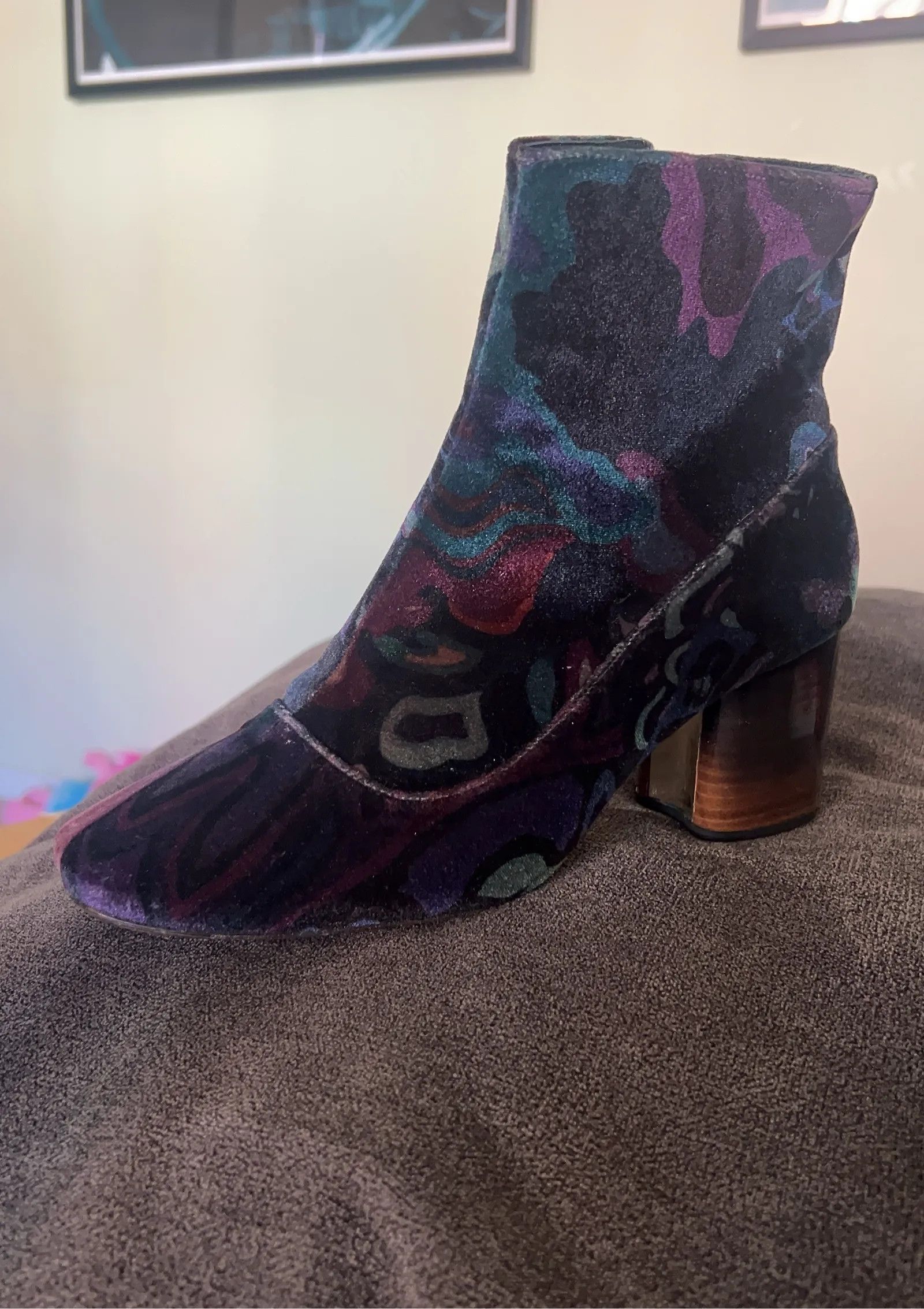 Paul Smith Paul Smith Psycedelic dreamer velvet nira boots Boots Size US 9 / IT 39 - 2 Thumbnail